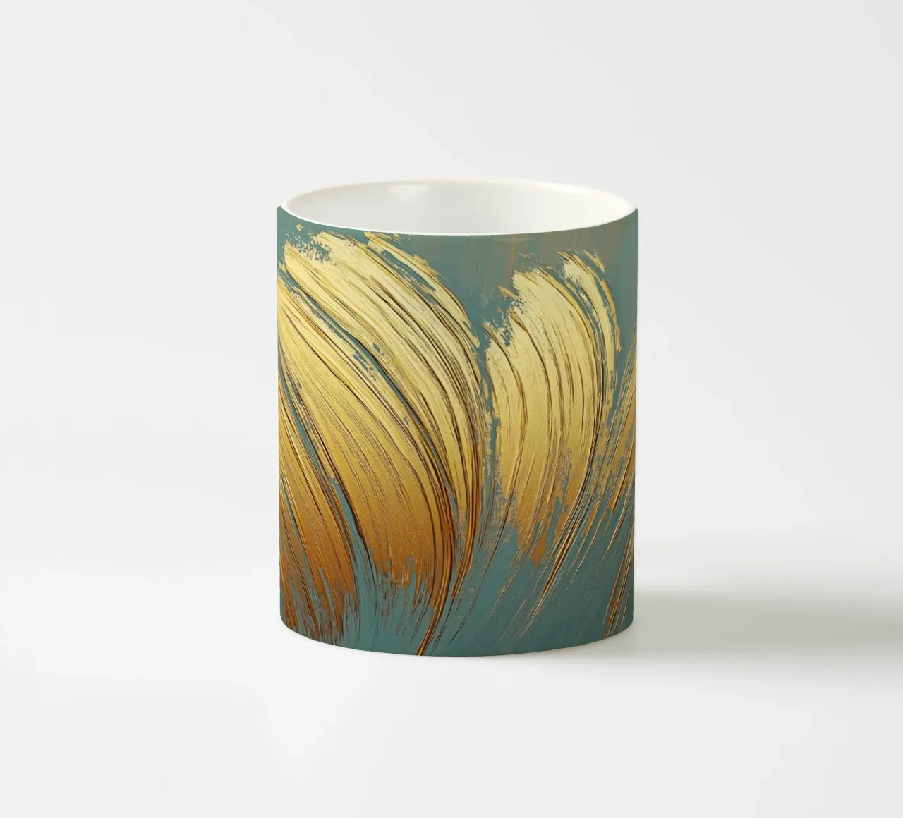 Oro astratto tazza in ceramica da Imagine