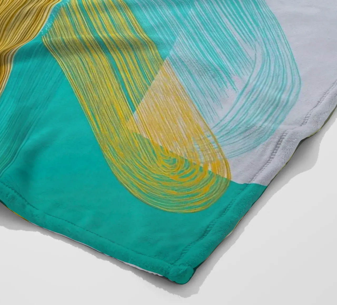 Forme astratte coperta in pile da Imagine