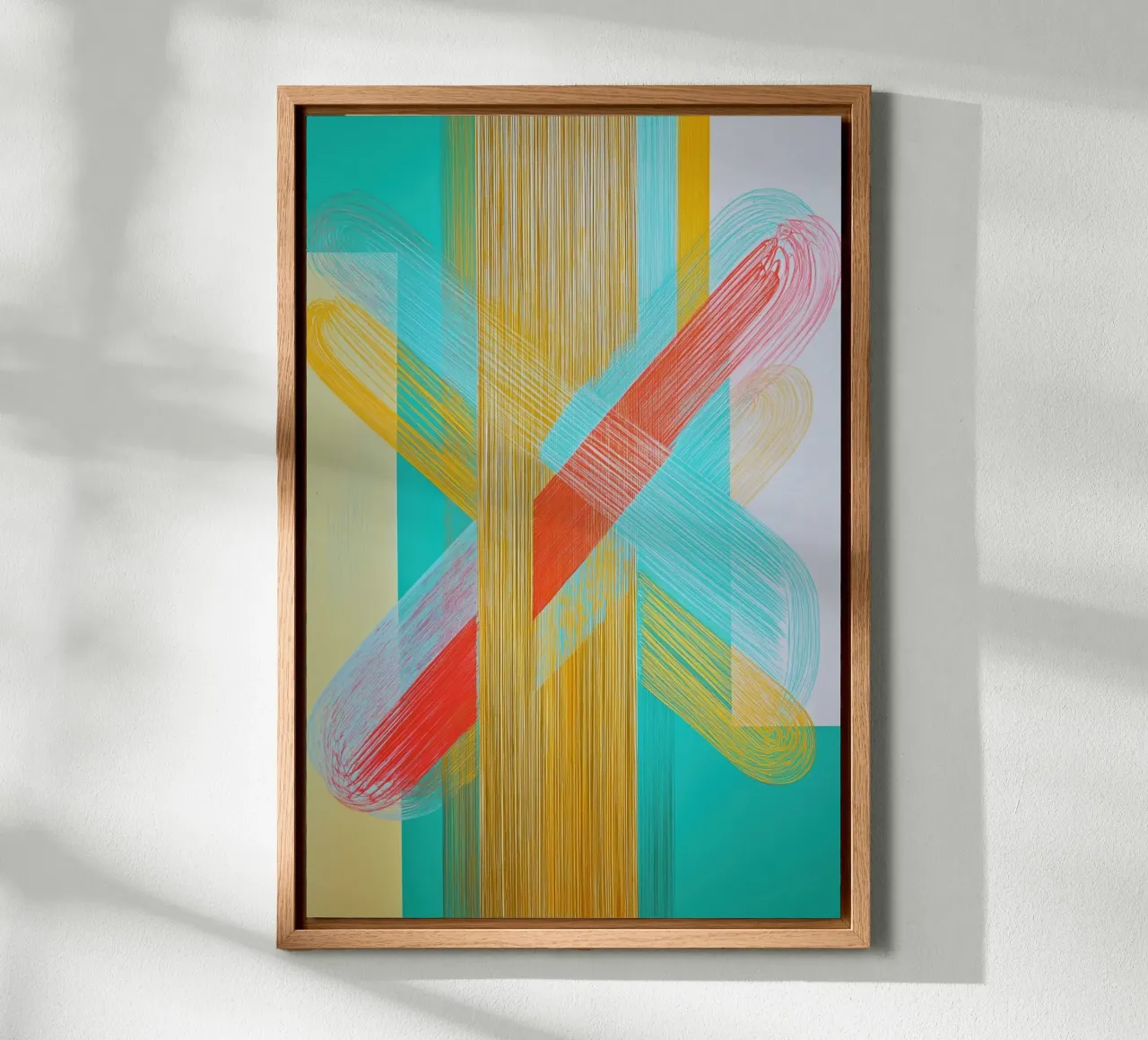 Abstract forms canvas by Imagine