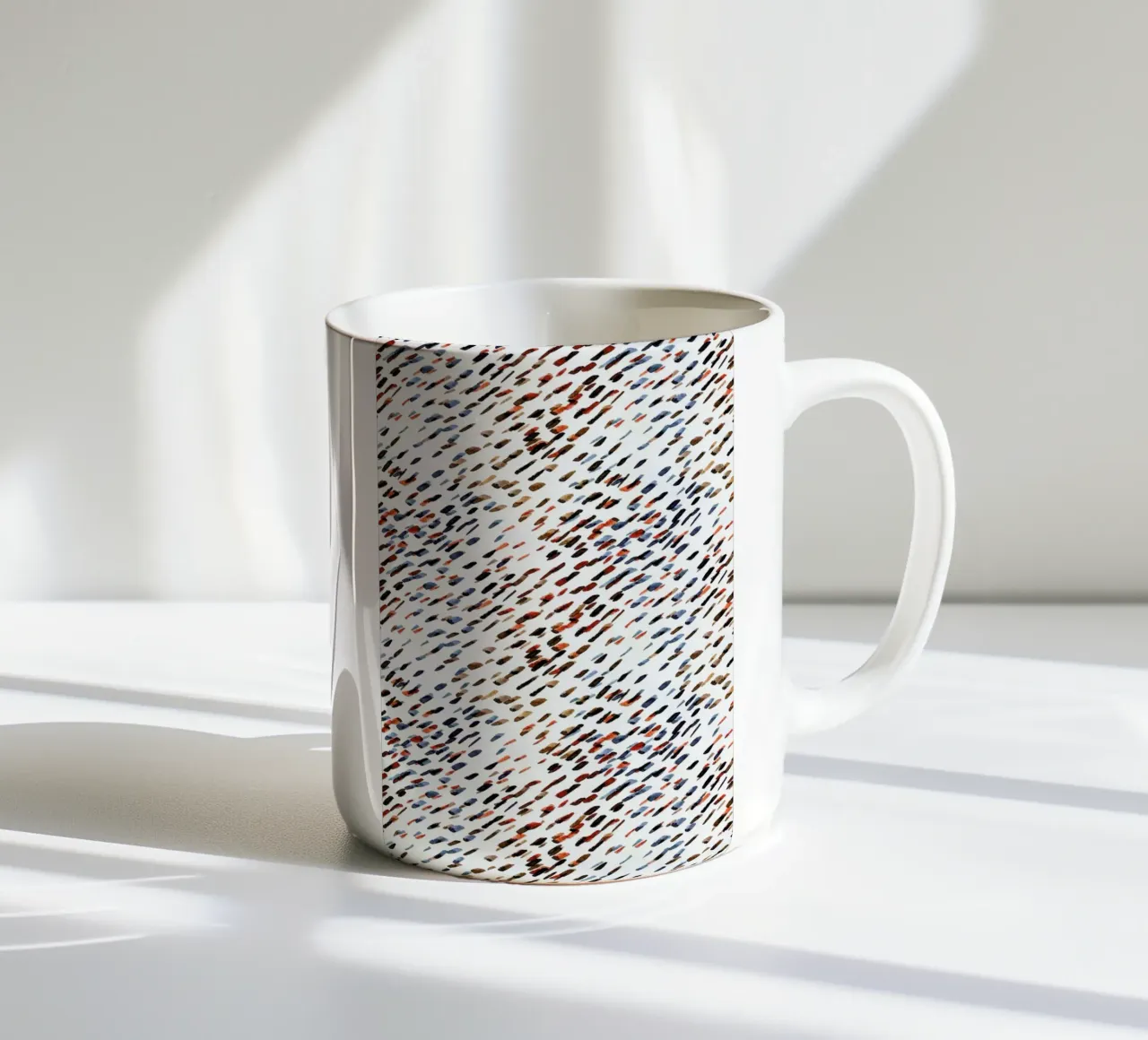 Colourful Rain tazza in ceramica da Niina Pechkovskaya