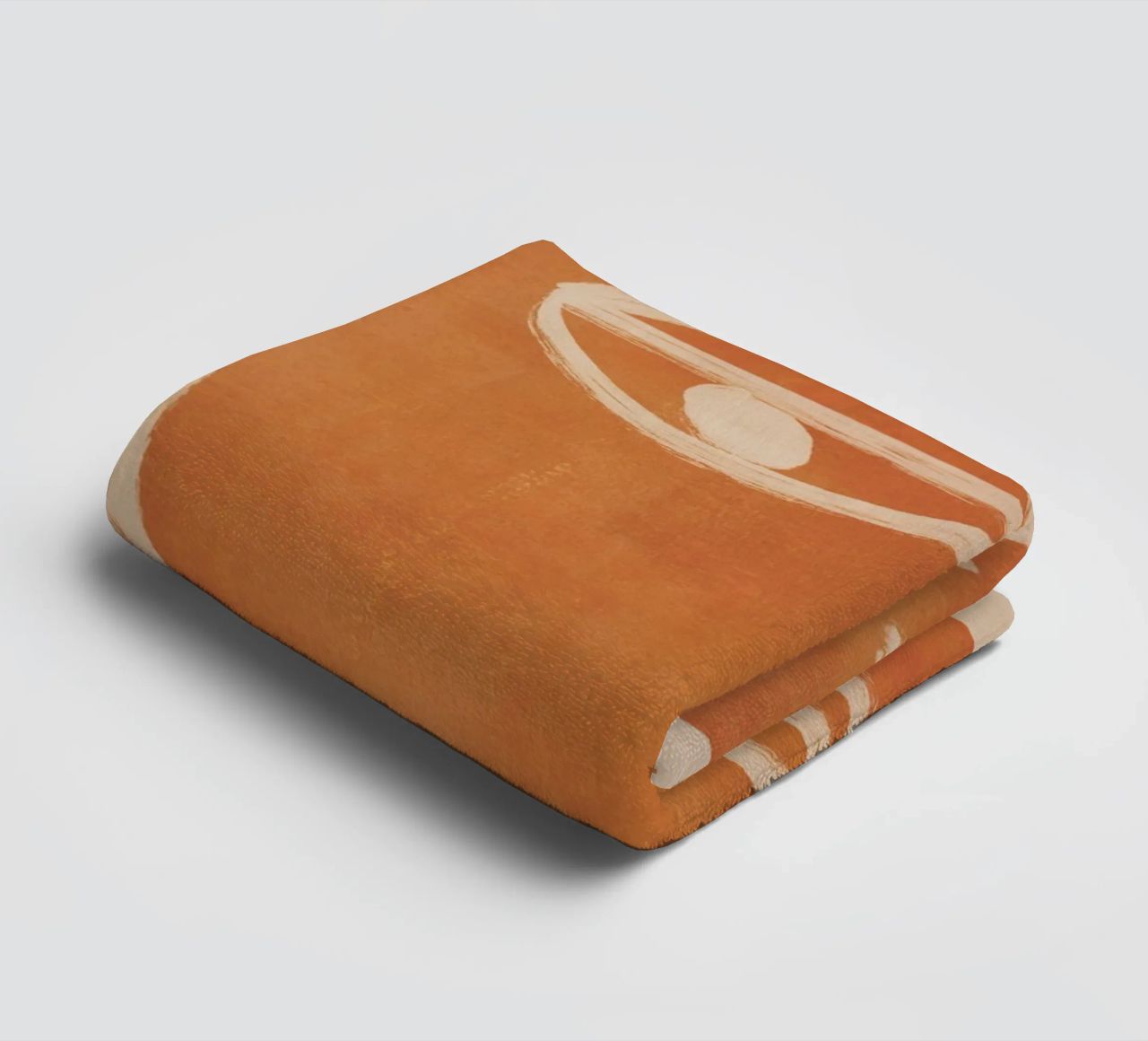 Abstract Face 26 towel by ThingDesign