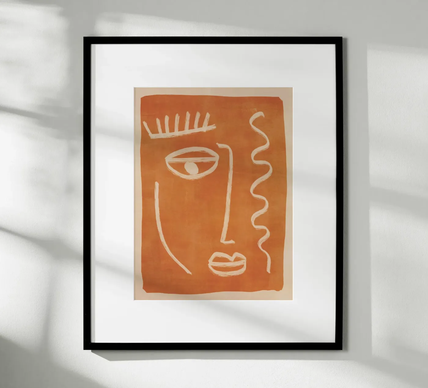Abstract Face 26 poster by ThingDesign