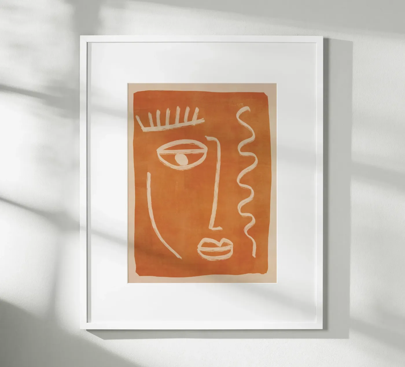 Abstract Face 26 poster by ThingDesign