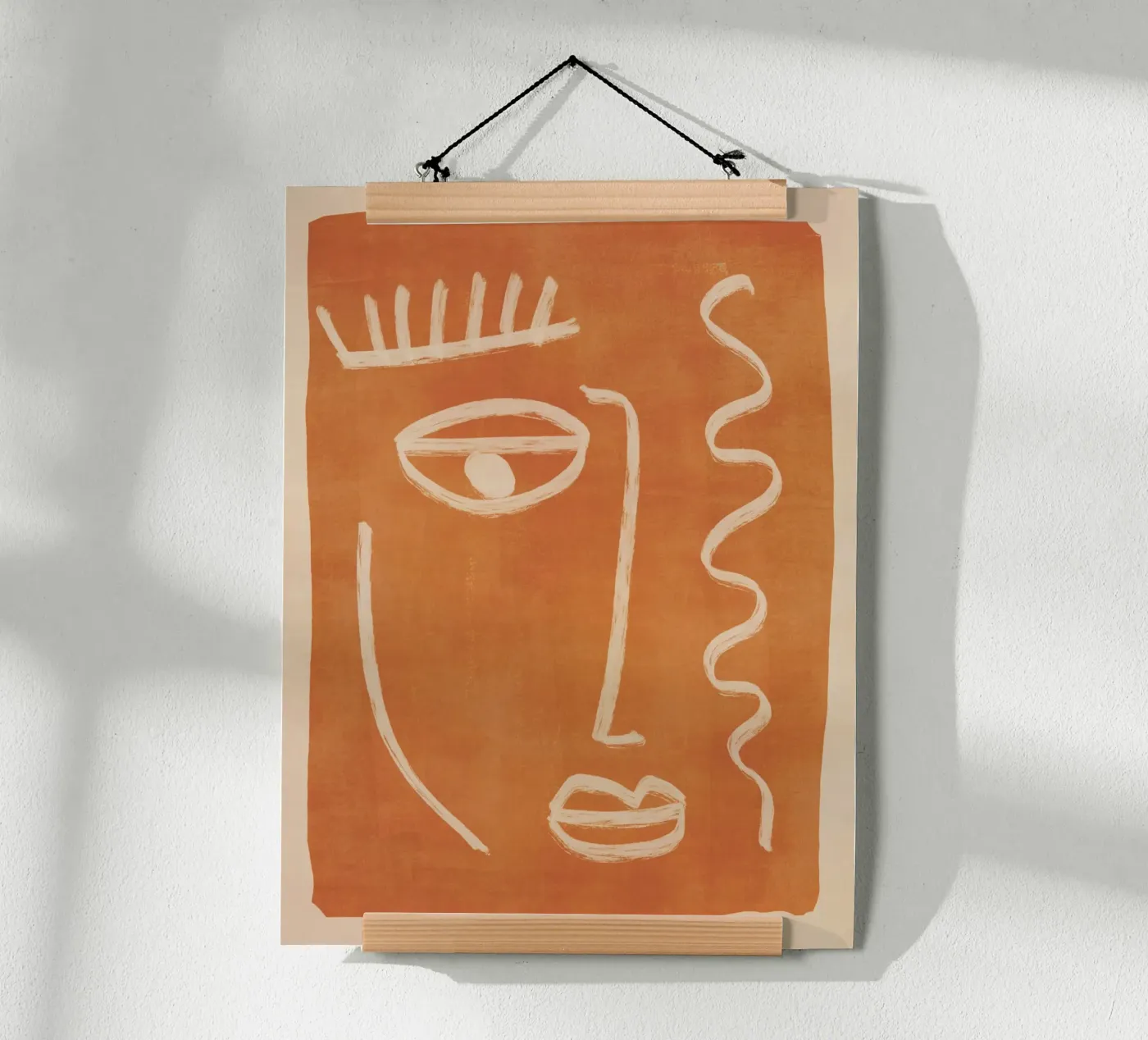 Abstract Face 26 poster by ThingDesign