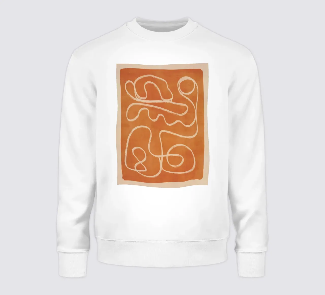 Line art astratta 53 felpa da ThingDesign