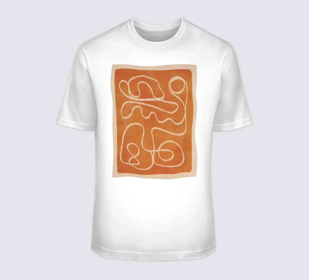 Dessin au trait abstrait 53 t-shirt de ThingDesign