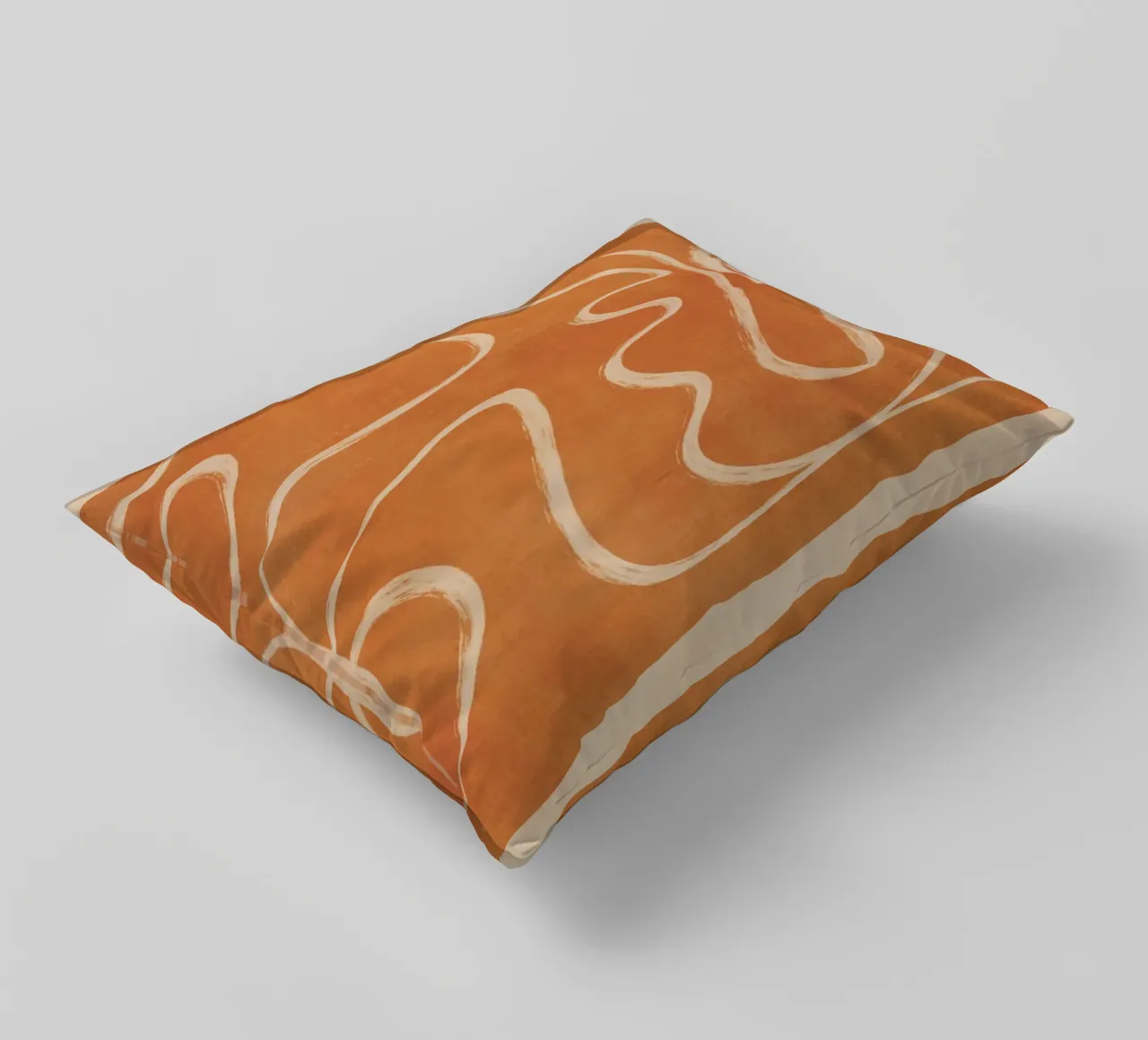 Dessin au trait abstrait 53 coussin de ThingDesign