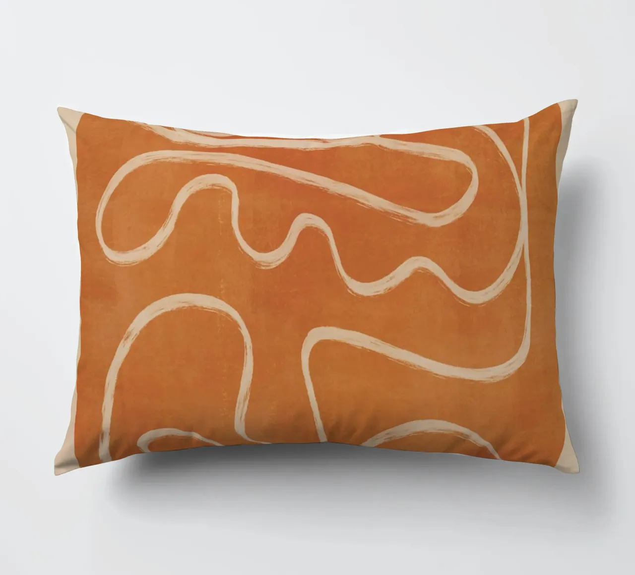 Dessin au trait abstrait 53 coussin de ThingDesign