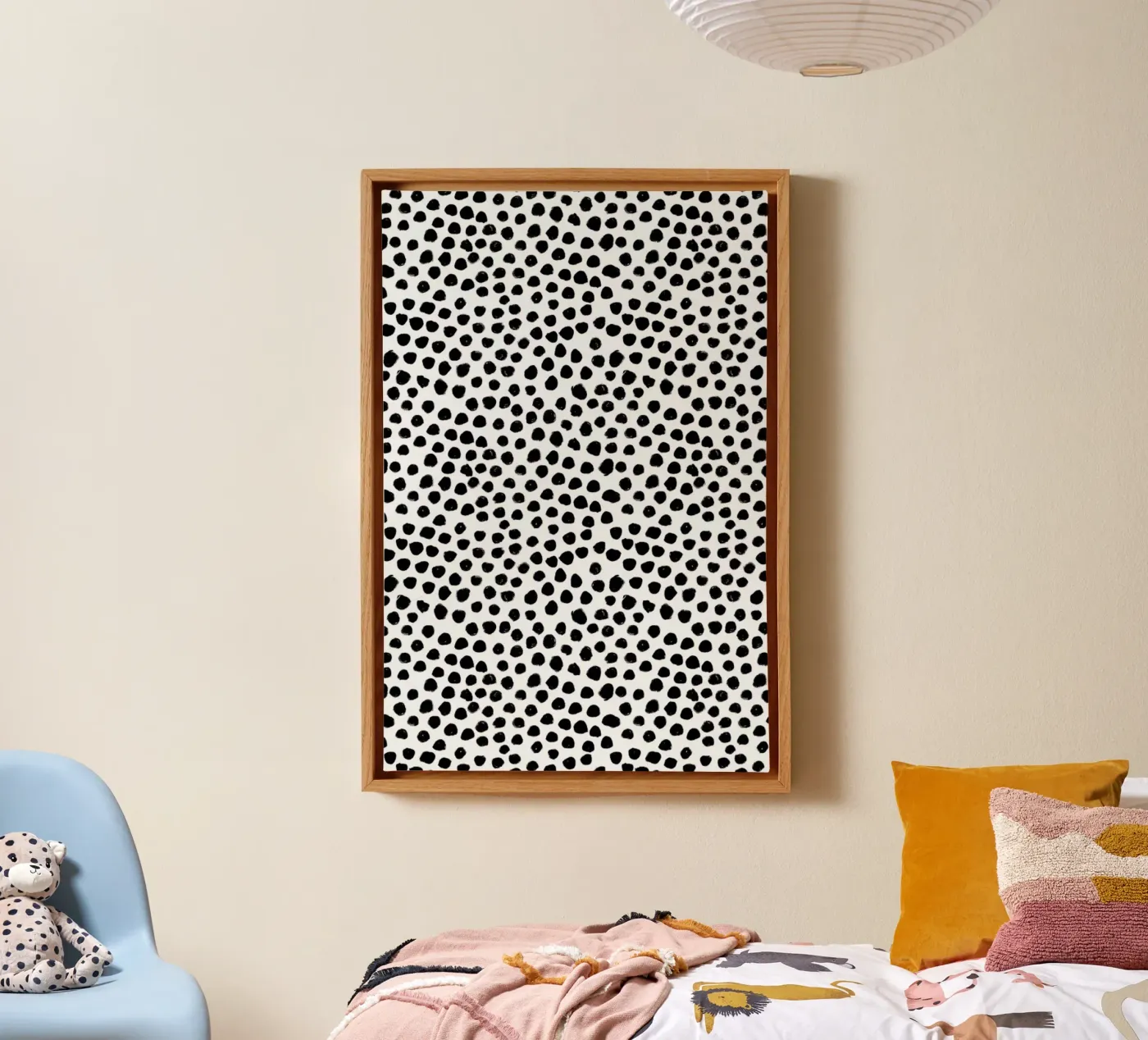 Small Dots canvas by Niina Pechkovskaya