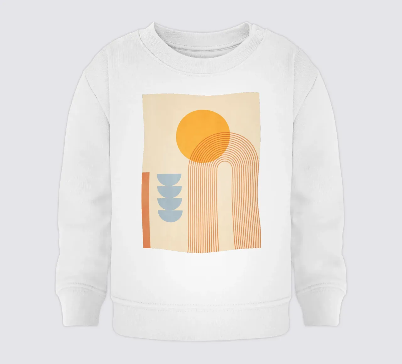 forme geometriche minimali 158 felpa neonato da Gaite