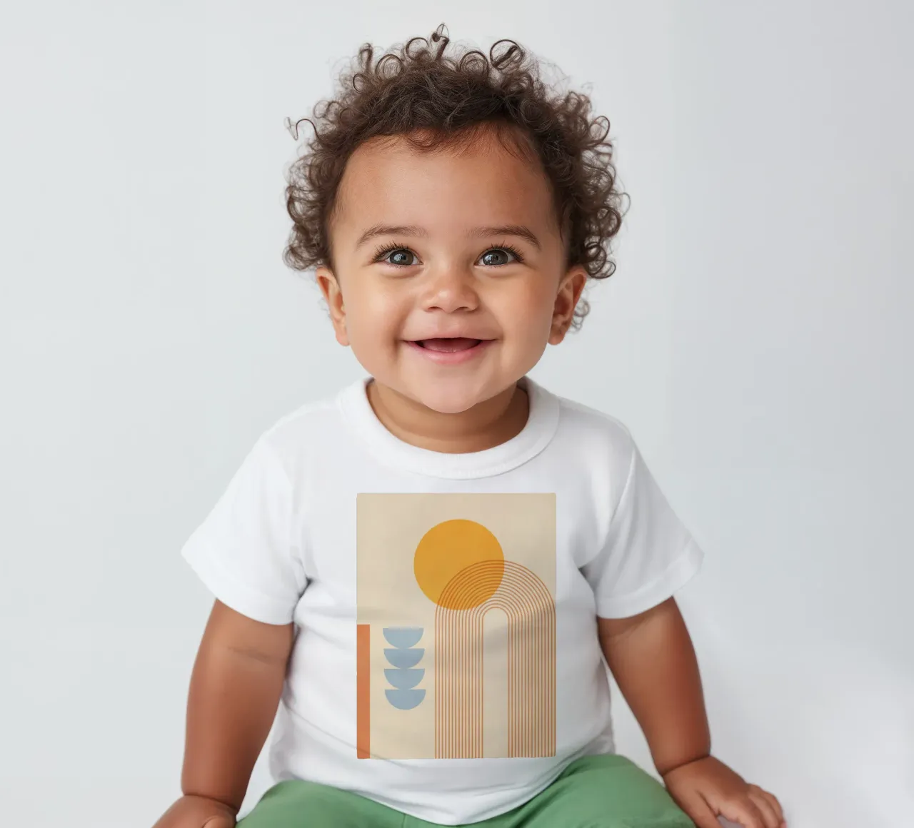 forme geometriche minimali 158 maglietta neonato da Gaite