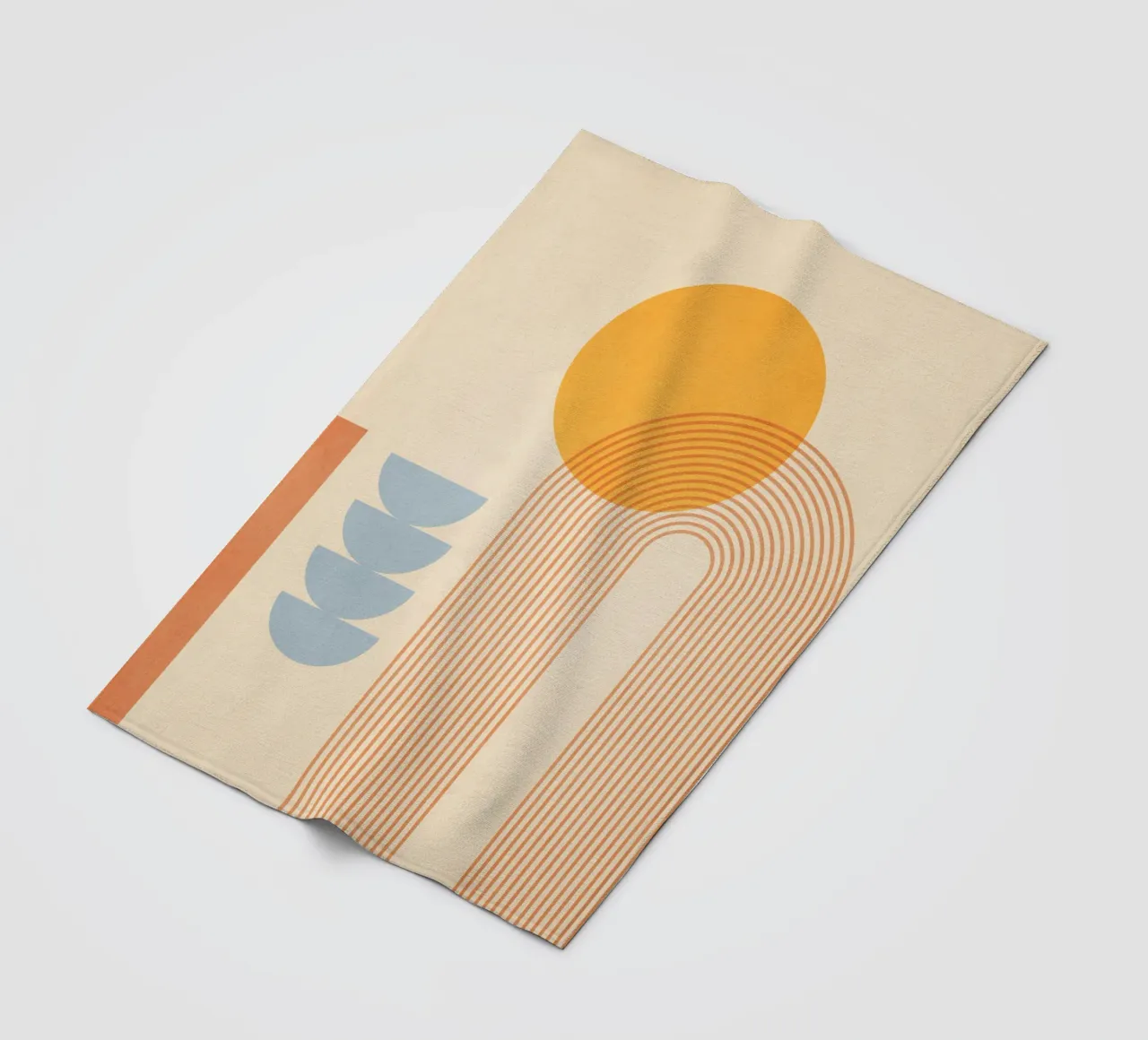 forme geometriche minimali 158 coperta in pile da Gaite