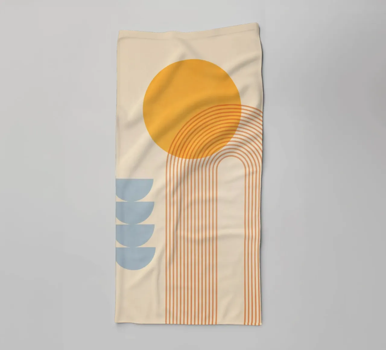 forme geometriche minimali 158 asciugamano da bagno da Gaite