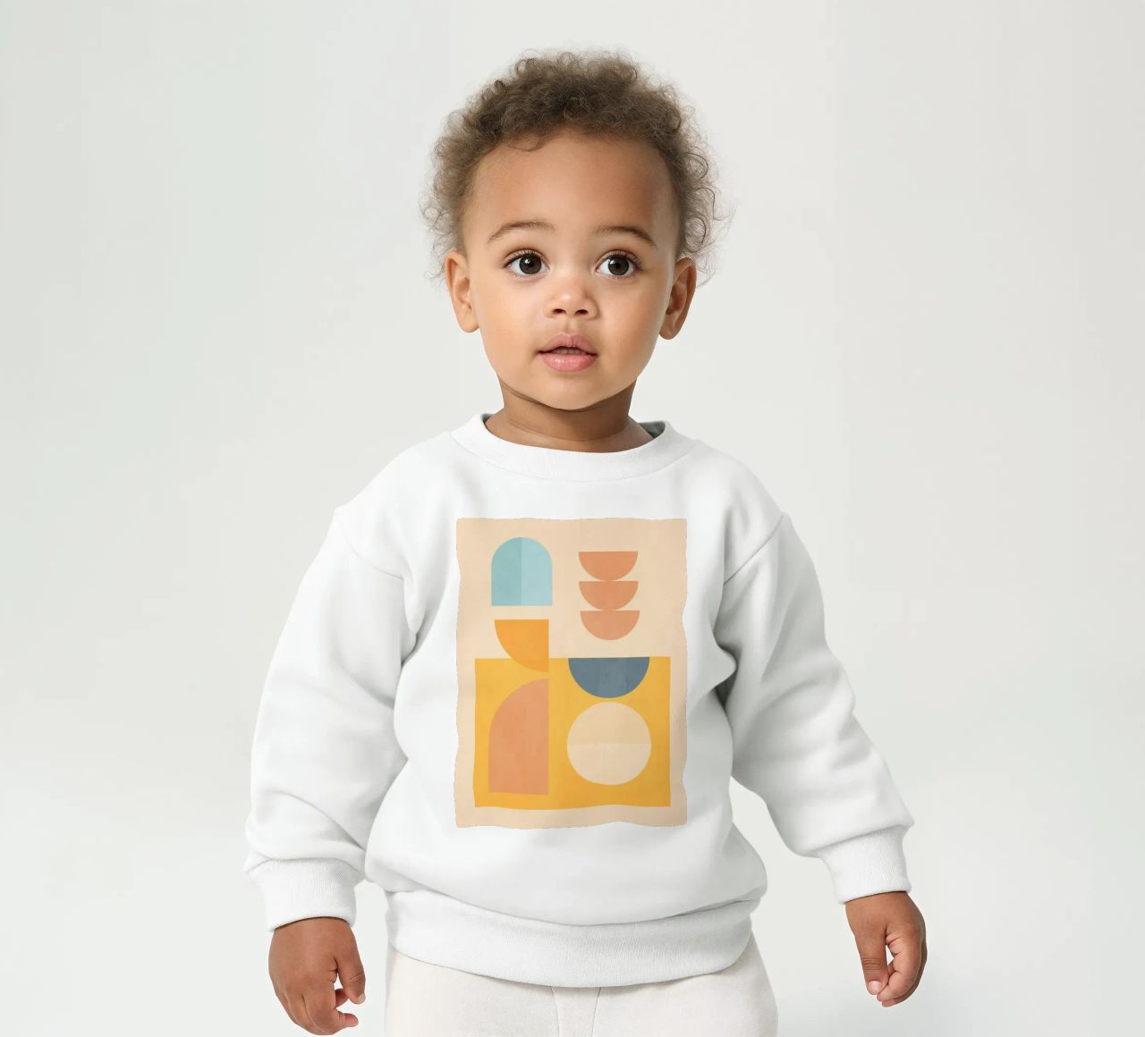 forme geometriche minime 156 felpa neonato da Gaite