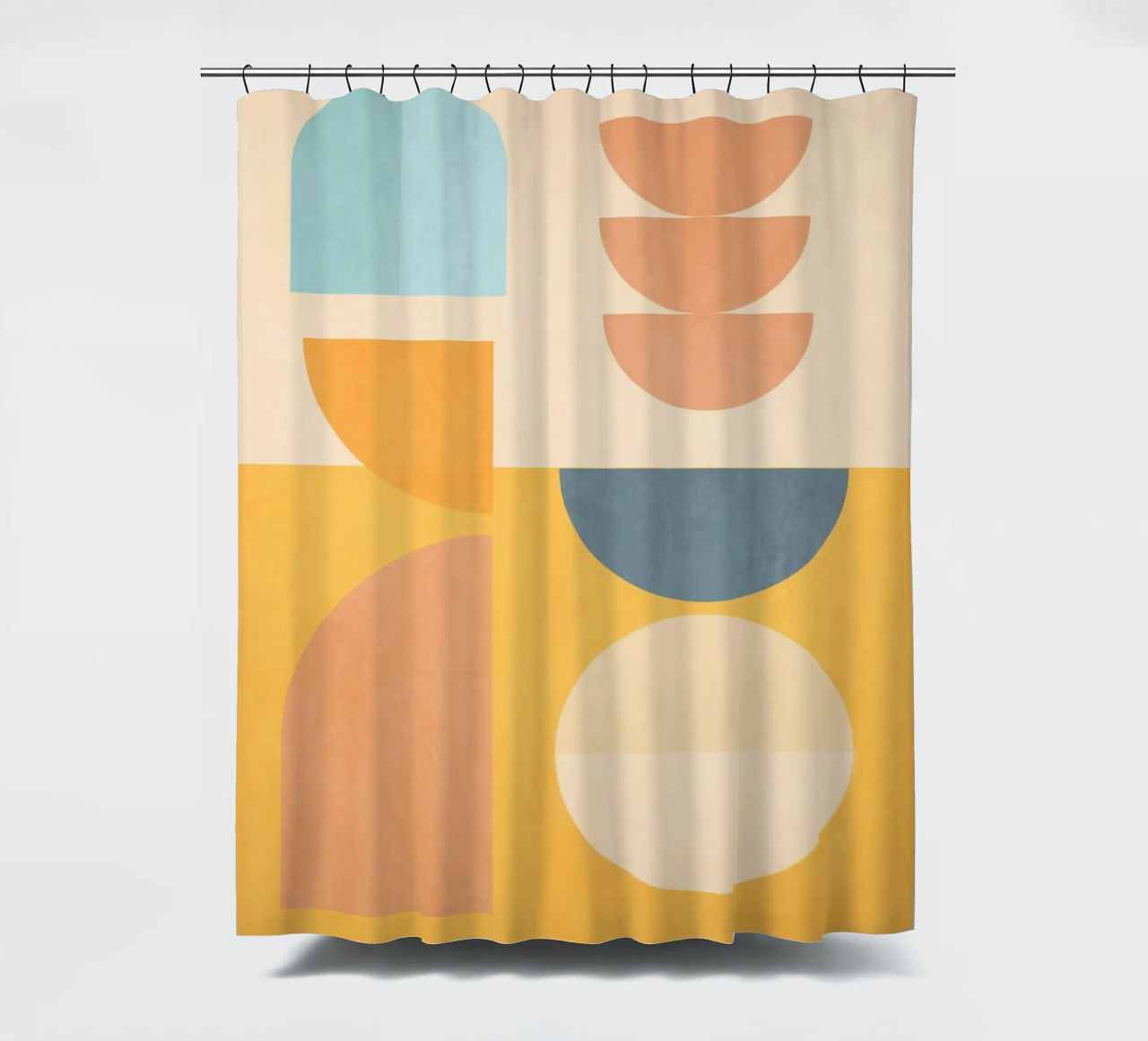 forme geometriche minime 156 tenda da doccia da Gaite