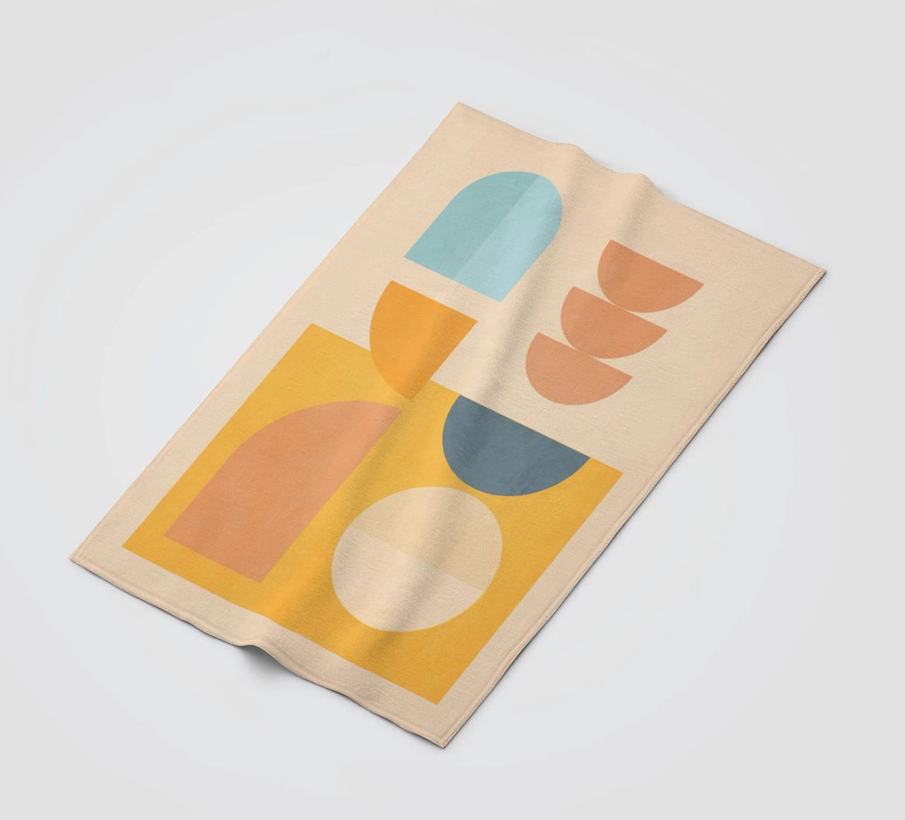 forme geometriche minime 156 coperta in pile da Gaite