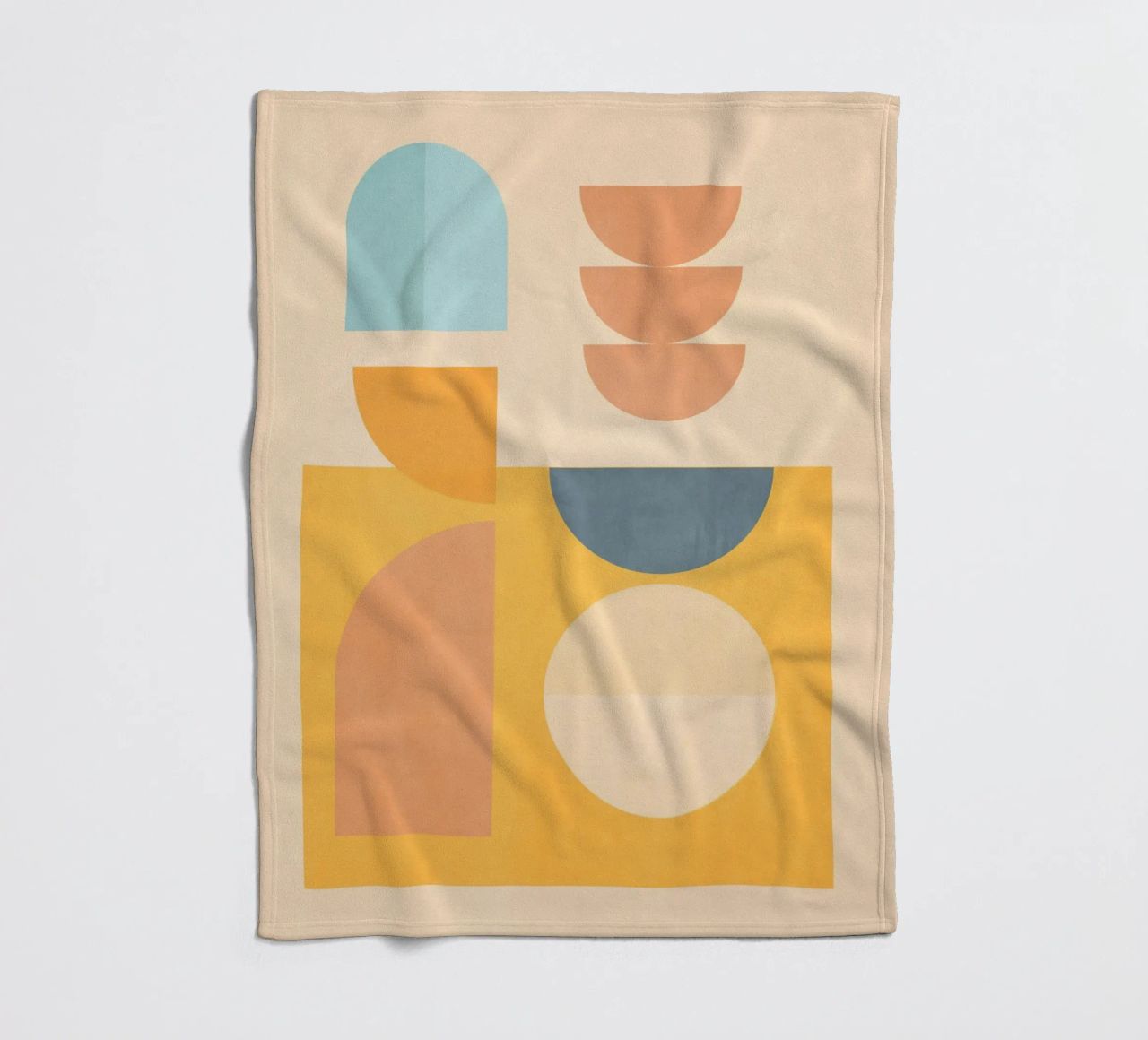 forme geometriche minime 156 coperta in pile da Gaite