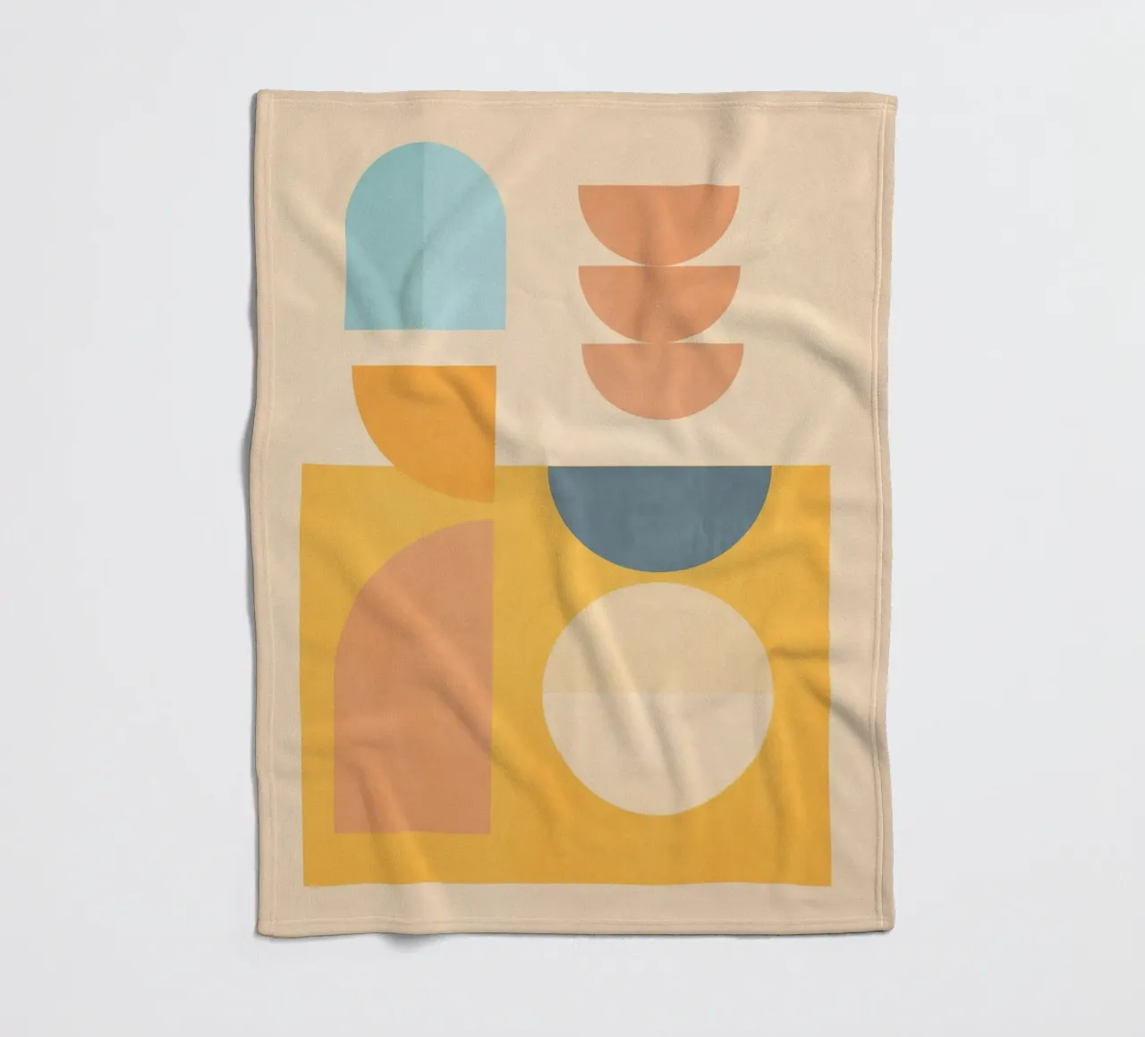 forme geometriche minime 156 coperta in pile da Gaite