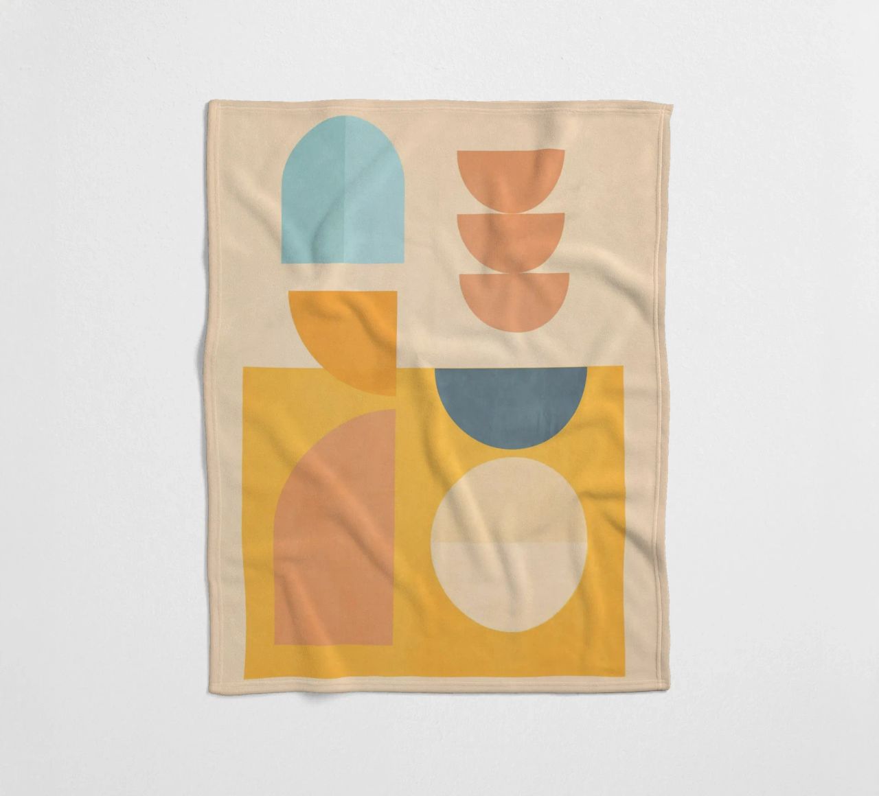 forme geometriche minime 156 coperta in pile da Gaite