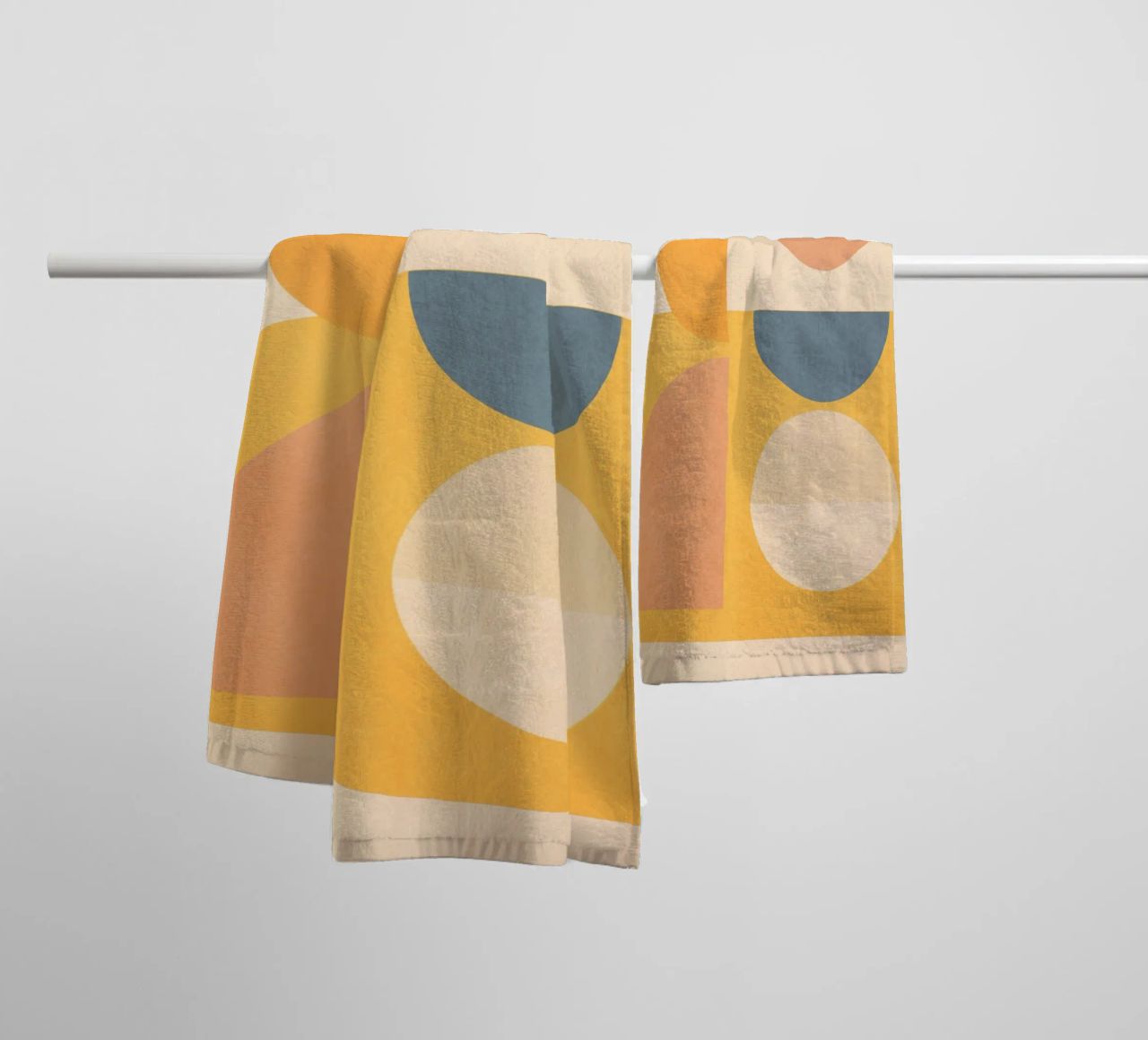 forme geometriche minime 156 asciugamano da bagno da Gaite