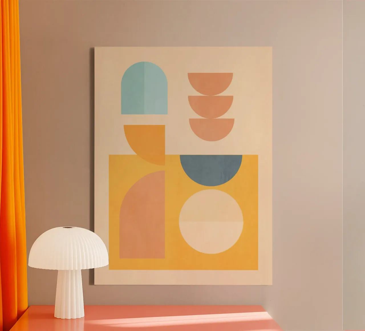 forme geometriche minime 156 tela da Gaite