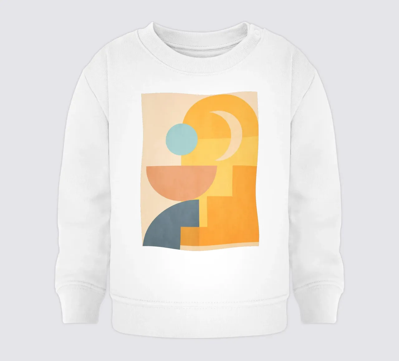 minimale geometrische Formen 157 Baby Sweatshirt von Gaite