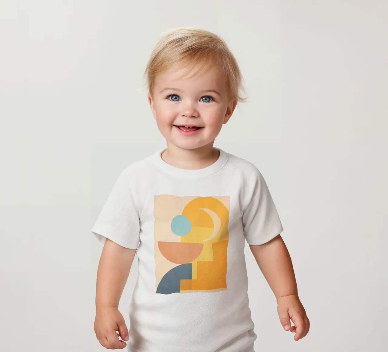 forme geometriche minime 157 maglietta neonato da Gaite