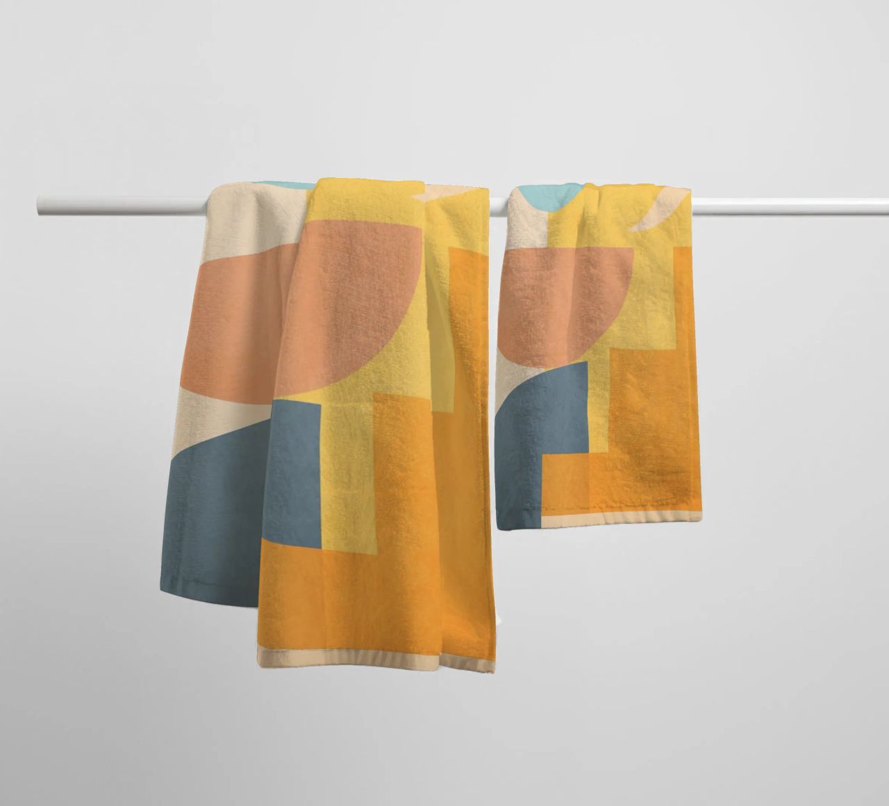 forme geometriche minime 157 asciugamano da bagno da Gaite