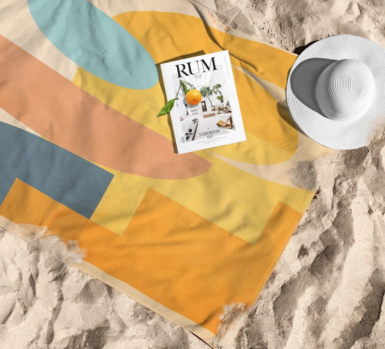 forme geometriche minime 157 telo mare da Gaite