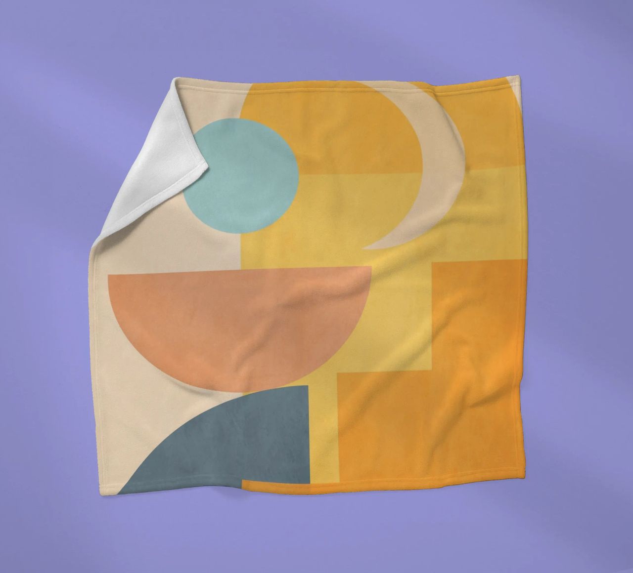 forme geometriche minime 157 coperta in pile da Gaite