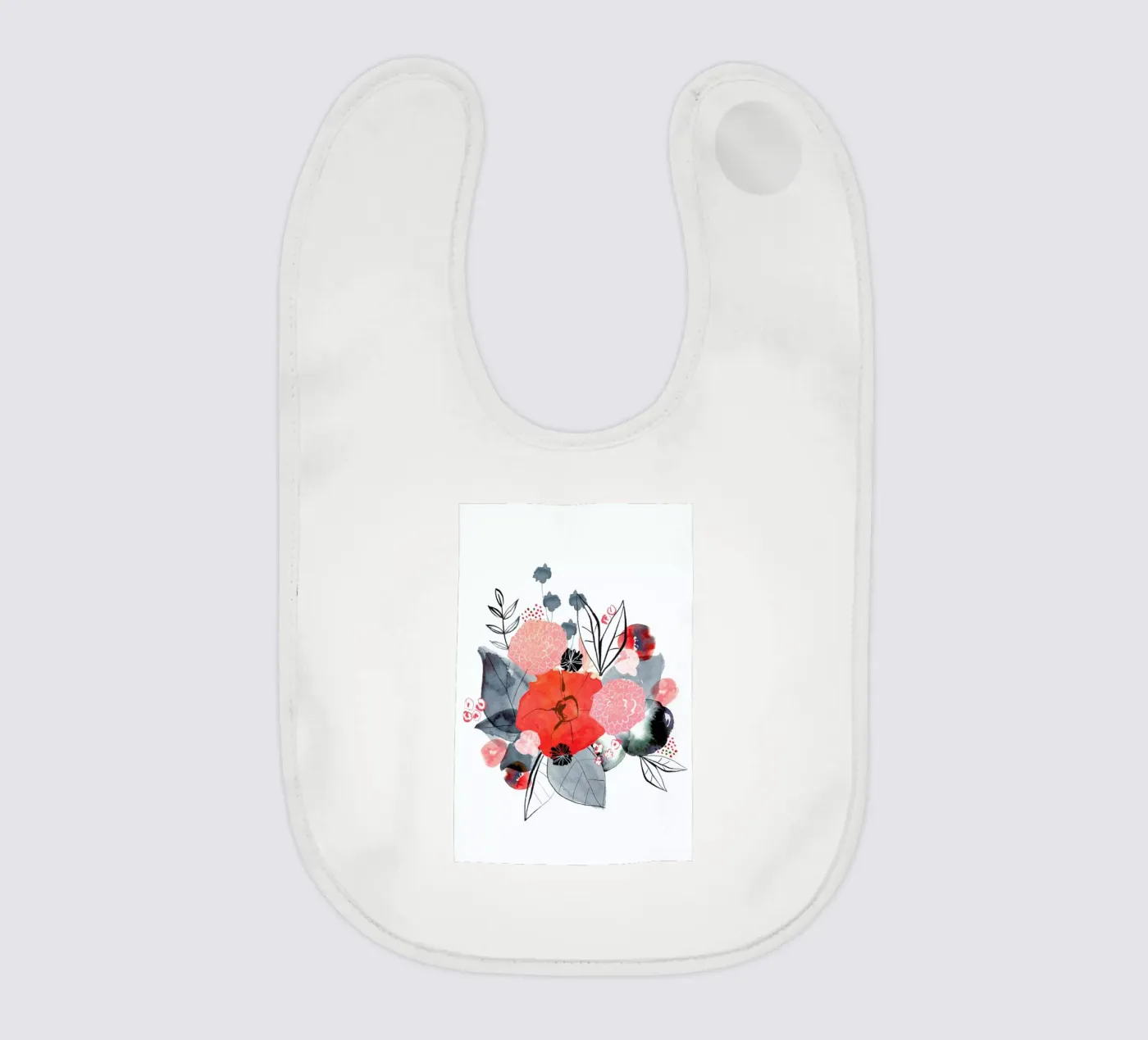 Flowers Babylätzchen von Niina Pechkovskaya