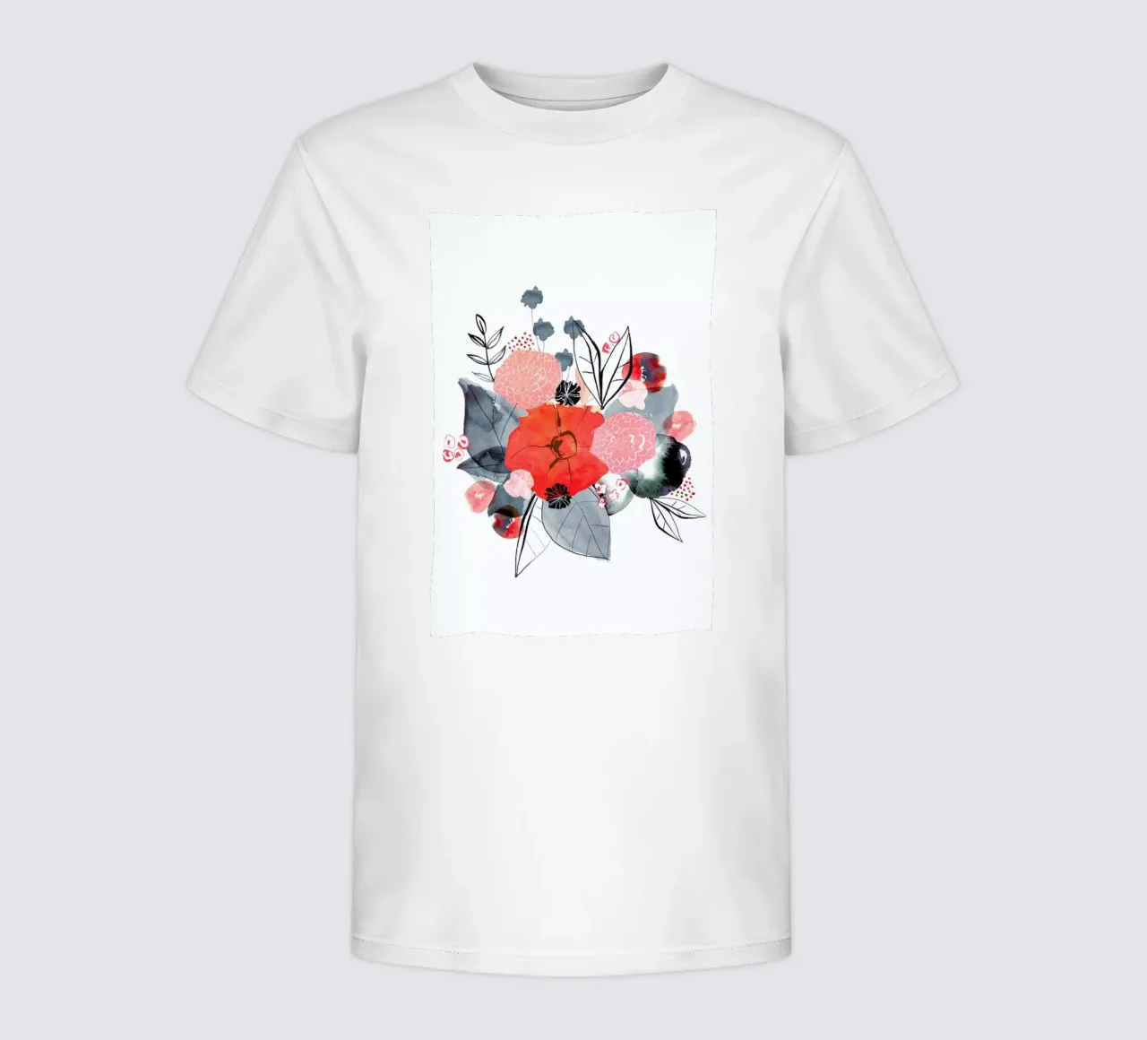Flowers t-shirt bambini da Niina Pechkovskaya