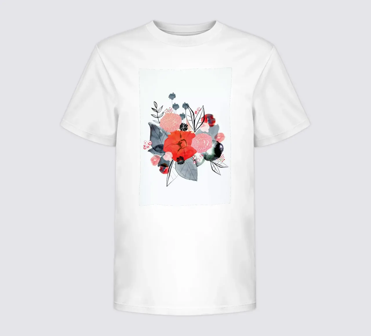 Flowers t-shirt bambini da Niina Pechkovskaya
