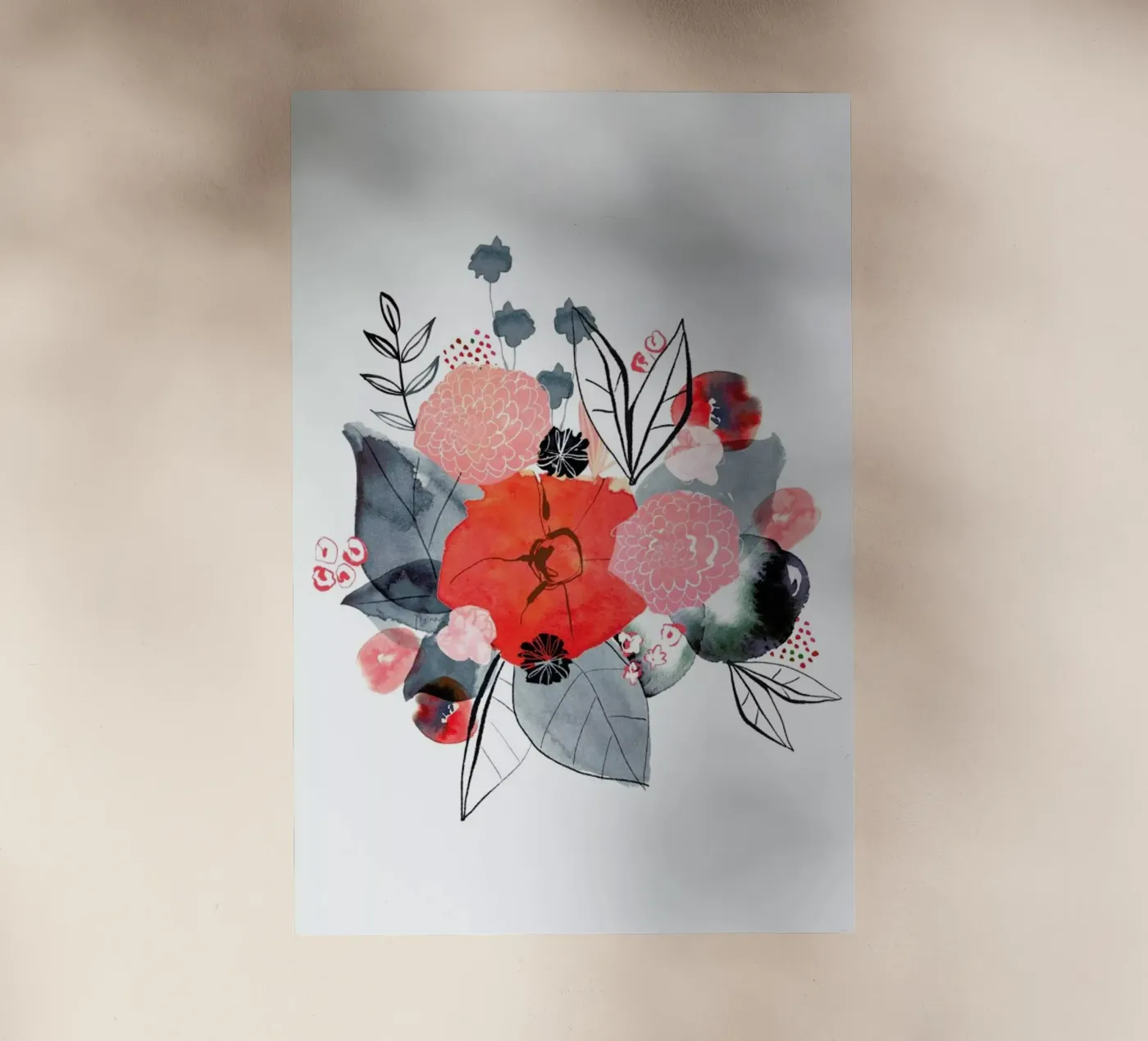 Flowers pellicola backlit da Niina Pechkovskaya