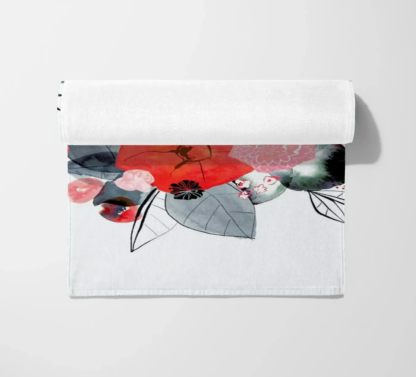 Flowers strandhanddoek van Niina Pechkovskaya