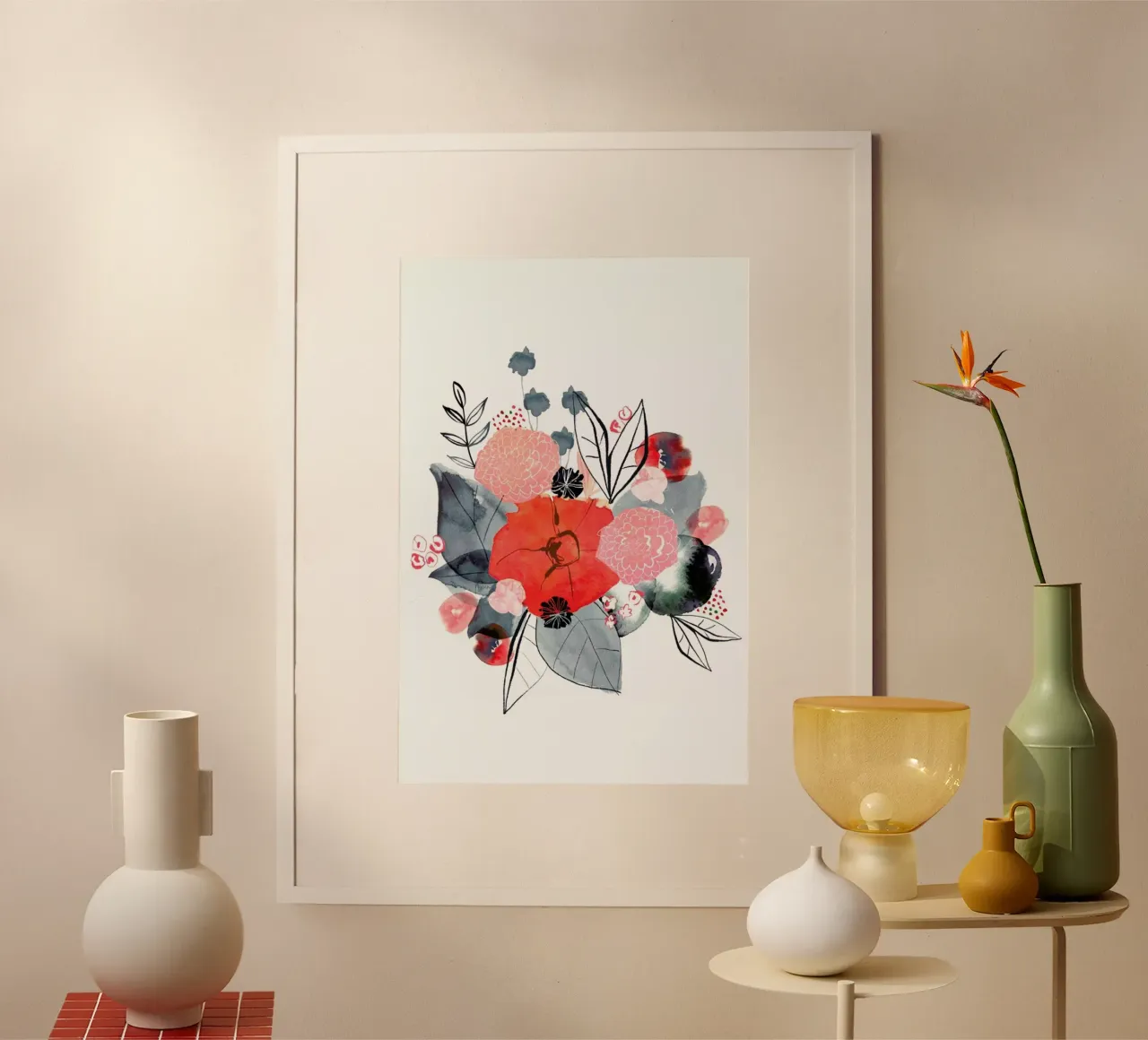 Flowers poster da Niina Pechkovskaya