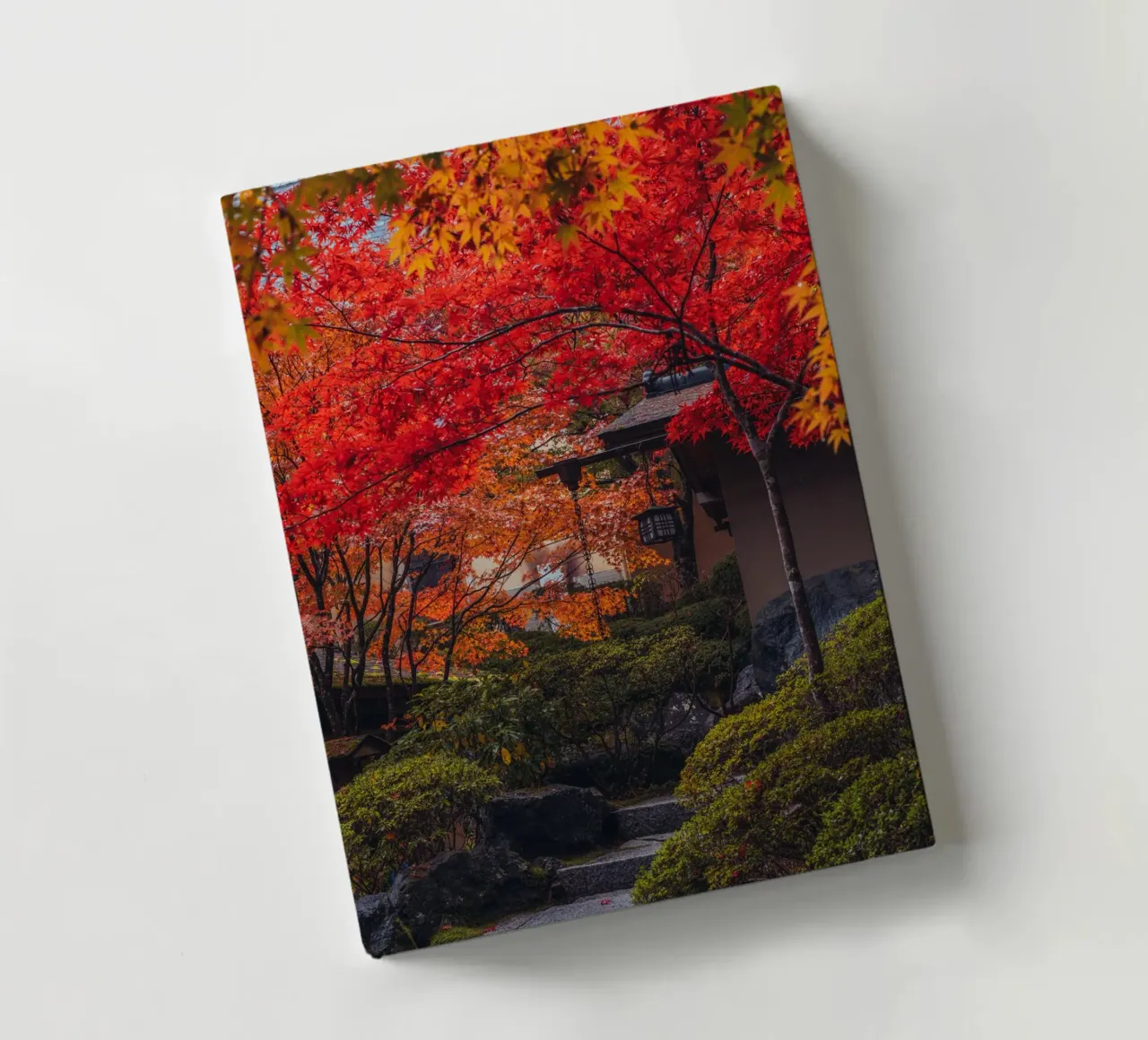 Japanese Garden in Autumn notebook by Marcel Bisig