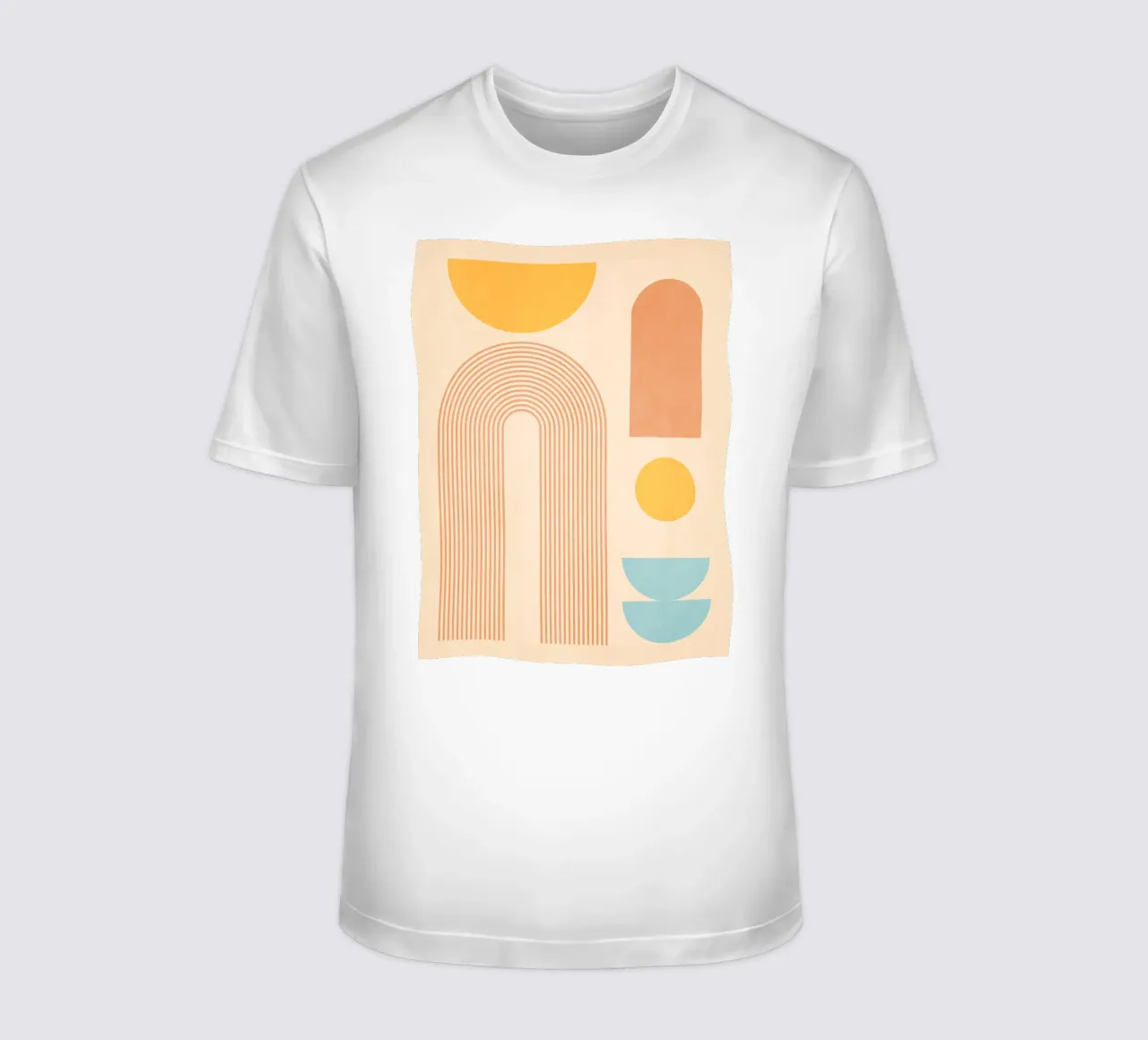 forme geometriche minime 157a t-shirt da Gaite