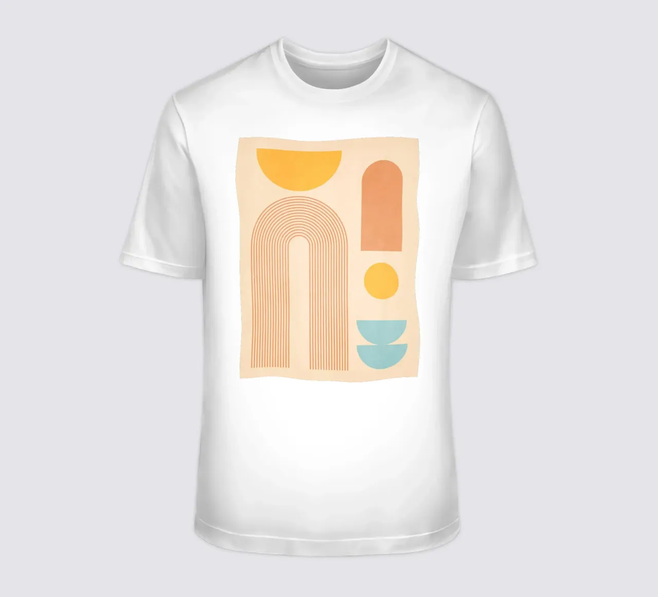 forme geometriche minime 157a t-shirt da Gaite