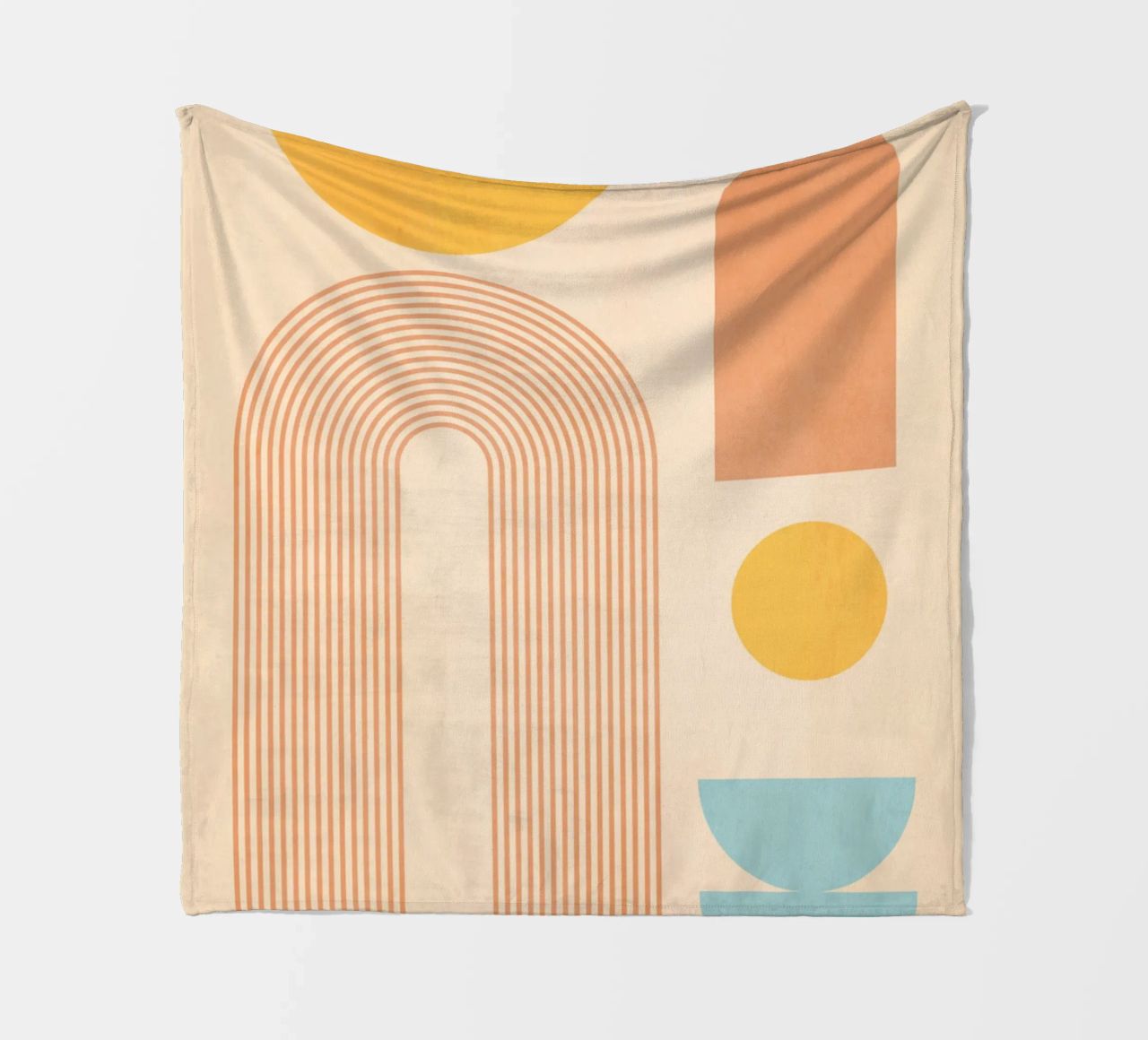 forme geometriche minime 157a coperta in pile da Gaite