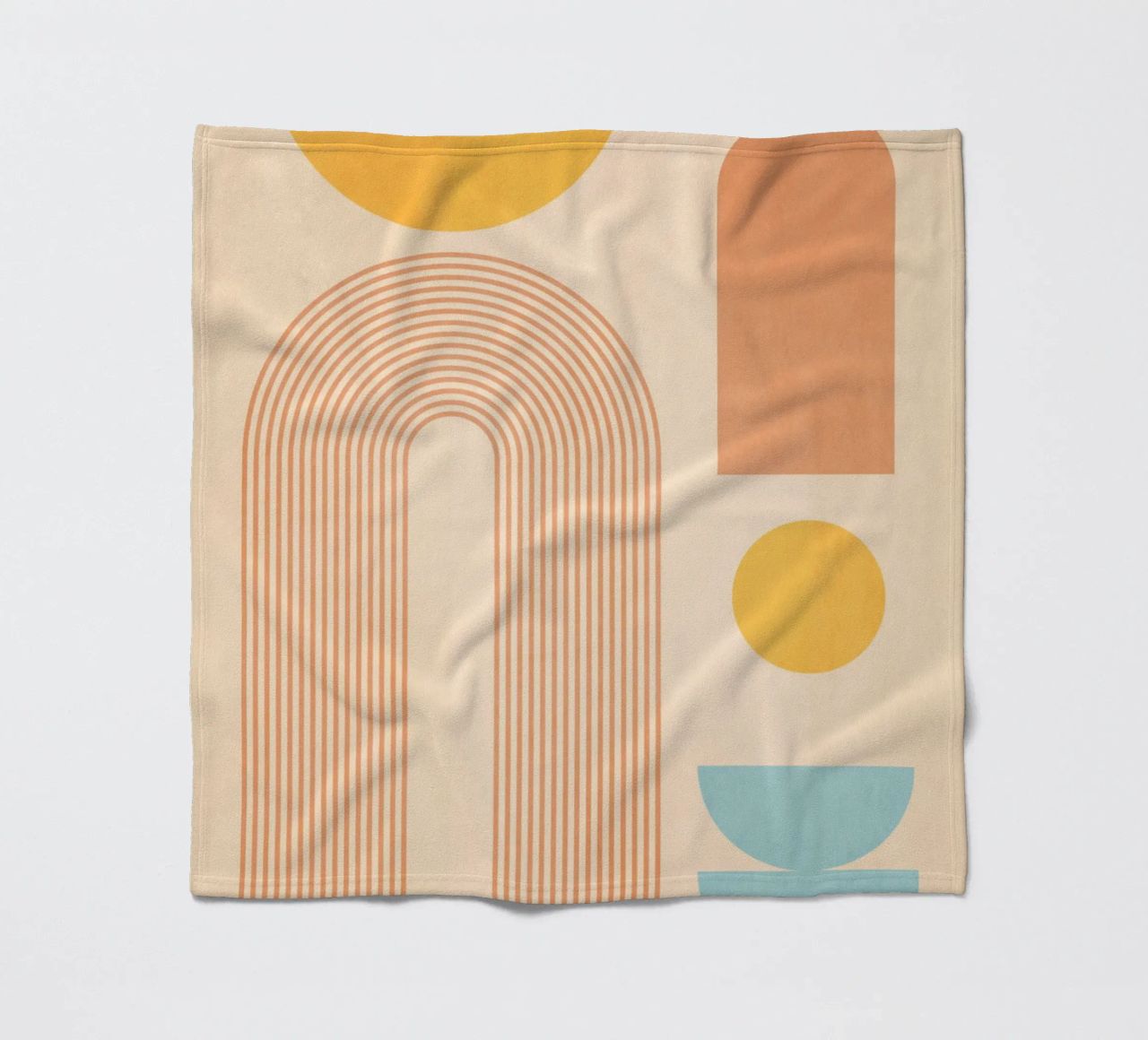 forme geometriche minime 157a coperta in pile da Gaite