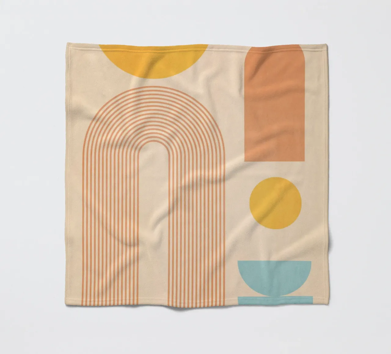 forme geometriche minime 157a coperta in pile da Gaite