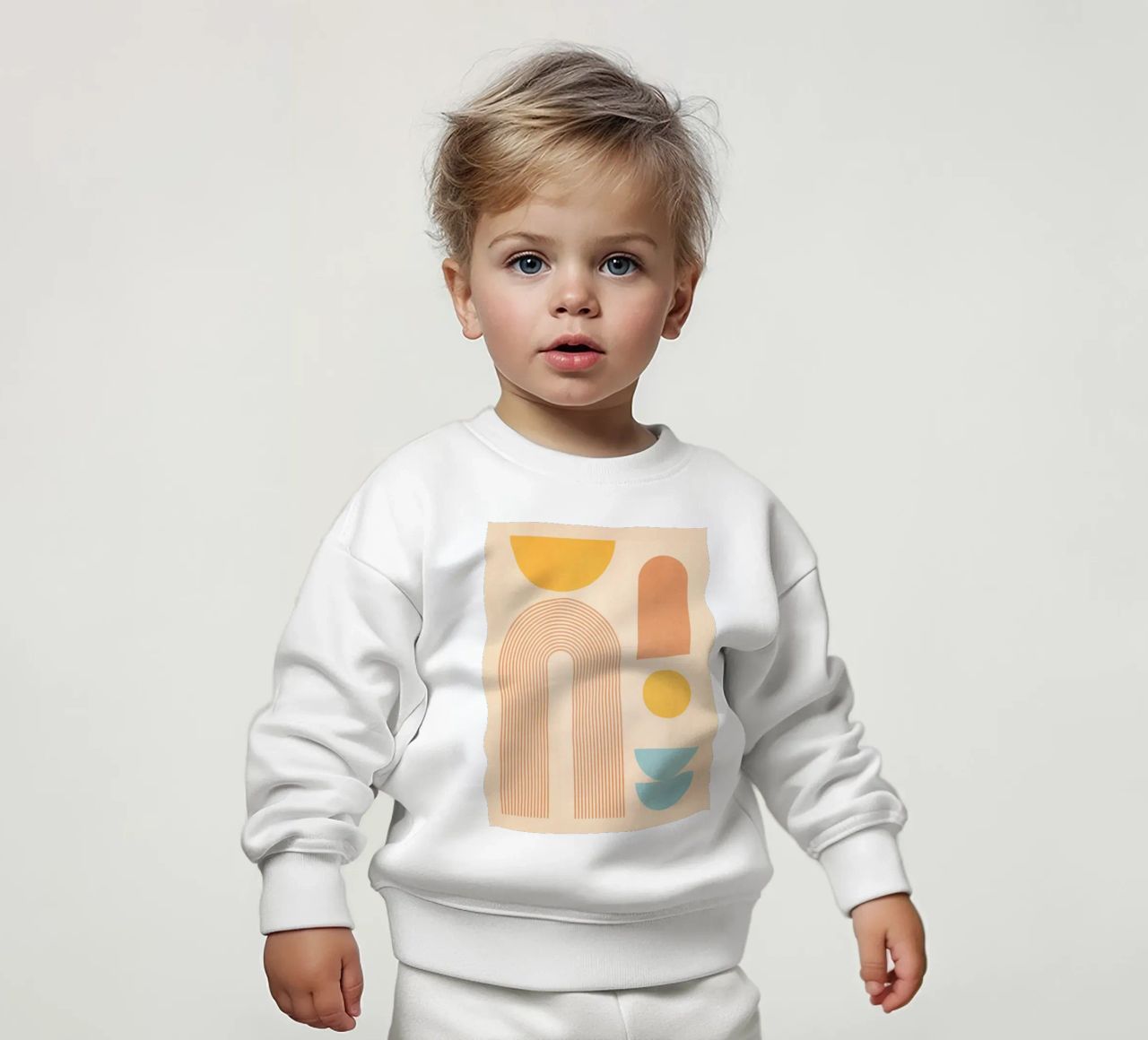 forme geometriche minime 157a felpa neonato da Gaite
