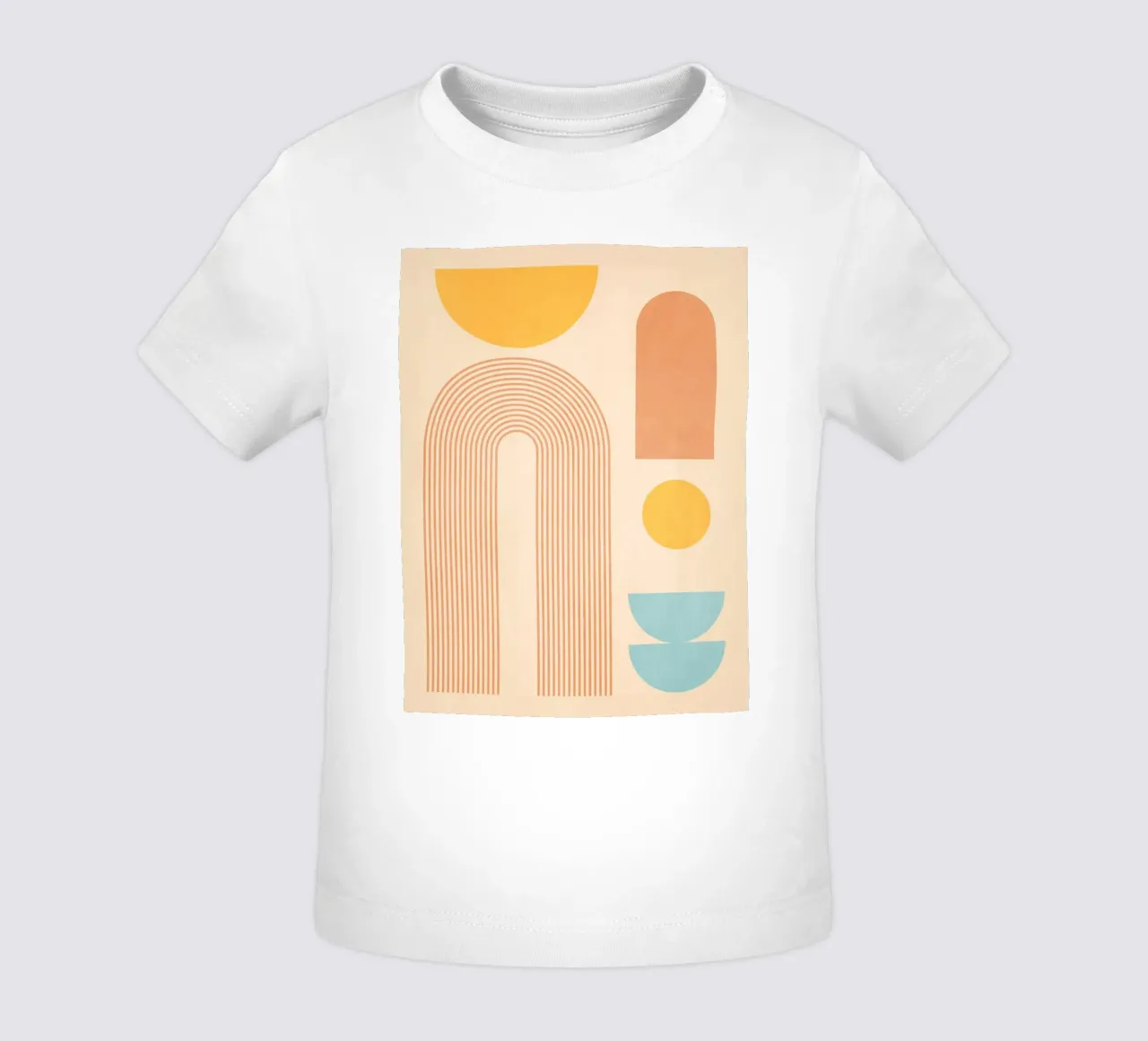 forme geometriche minime 157a maglietta neonato da Gaite