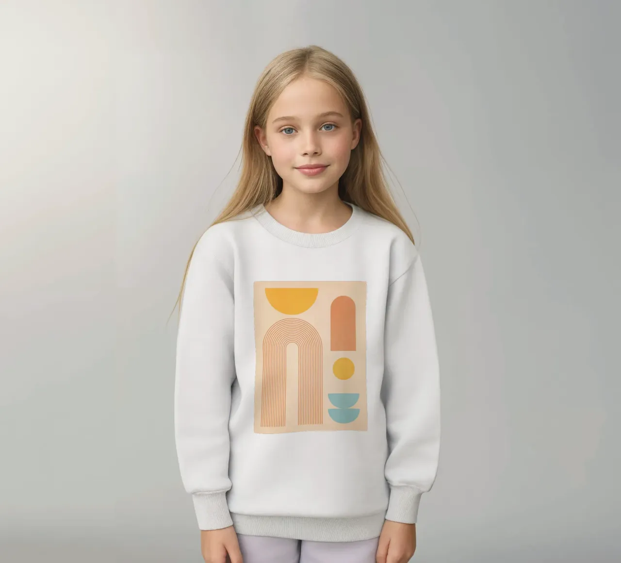 forme geometriche minime 157a felpa bambino da Gaite
