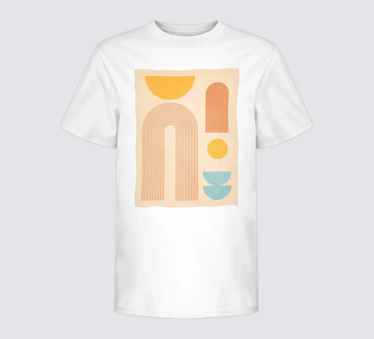 forme geometriche minime 157a t-shirt bambini da Gaite