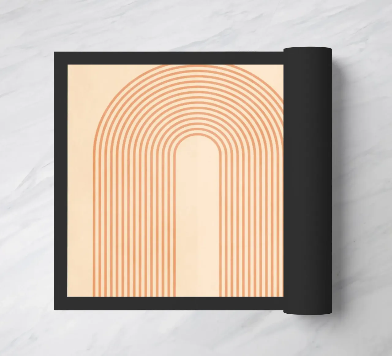 minimale geometrische Formen 157a Fußmatte von Gaite