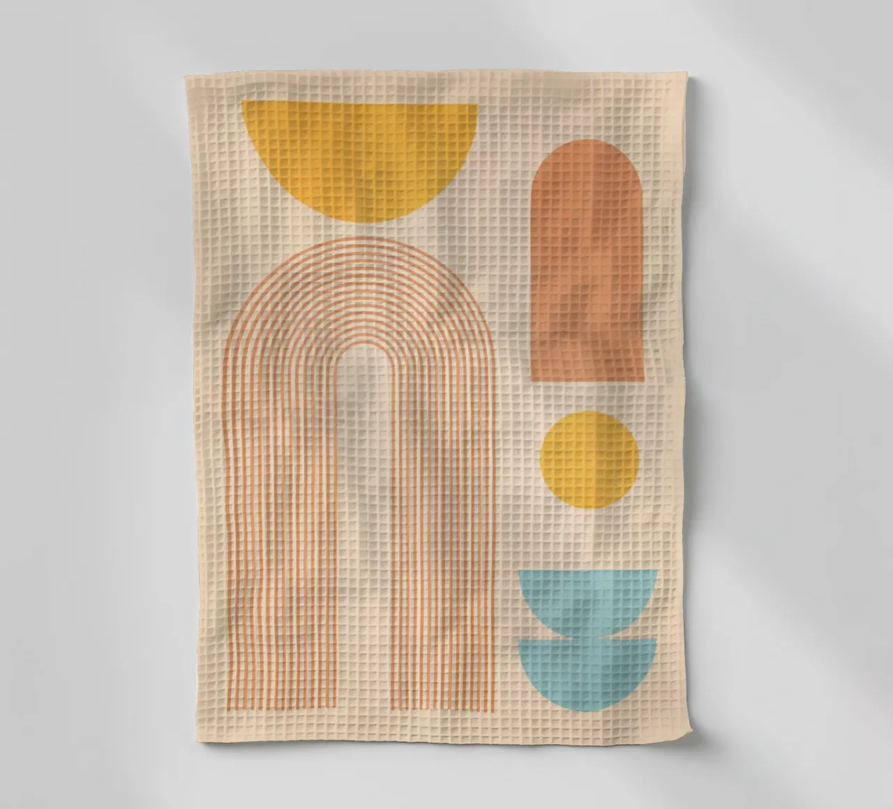 forme geometriche minime 157a canovaccio da cucina da Gaite