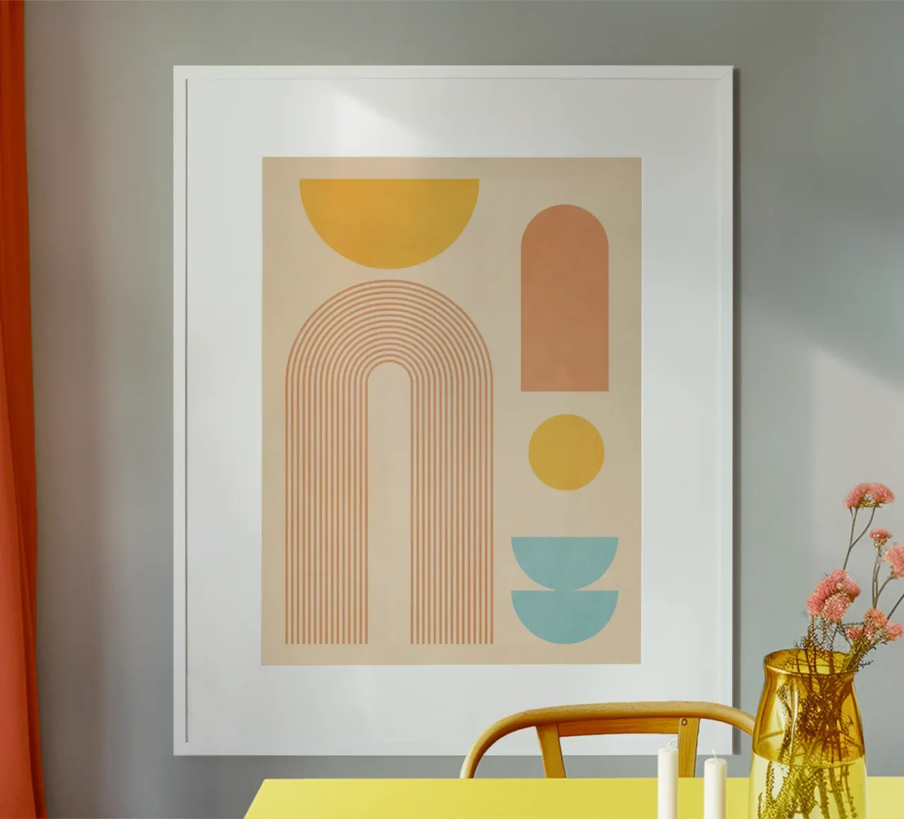 forme geometriche minime 157a poster da Gaite