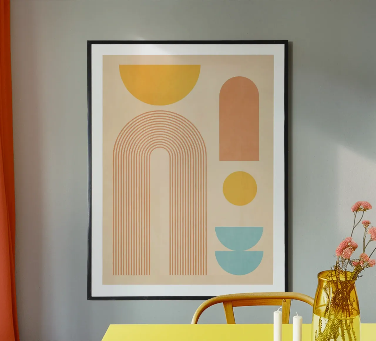 forme geometriche minime 157a poster da Gaite